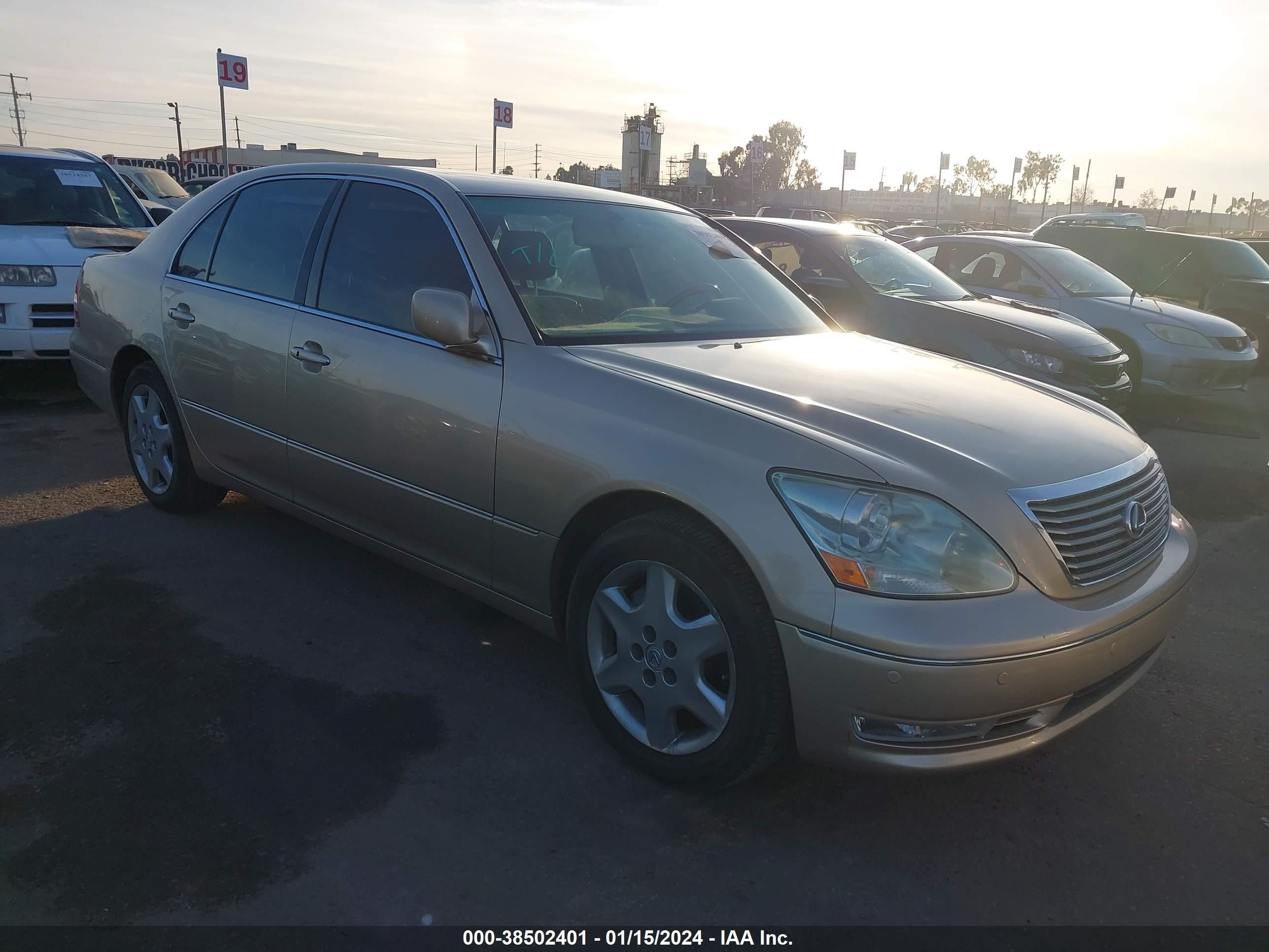 lexus ls 2004 jthbn36f340162894