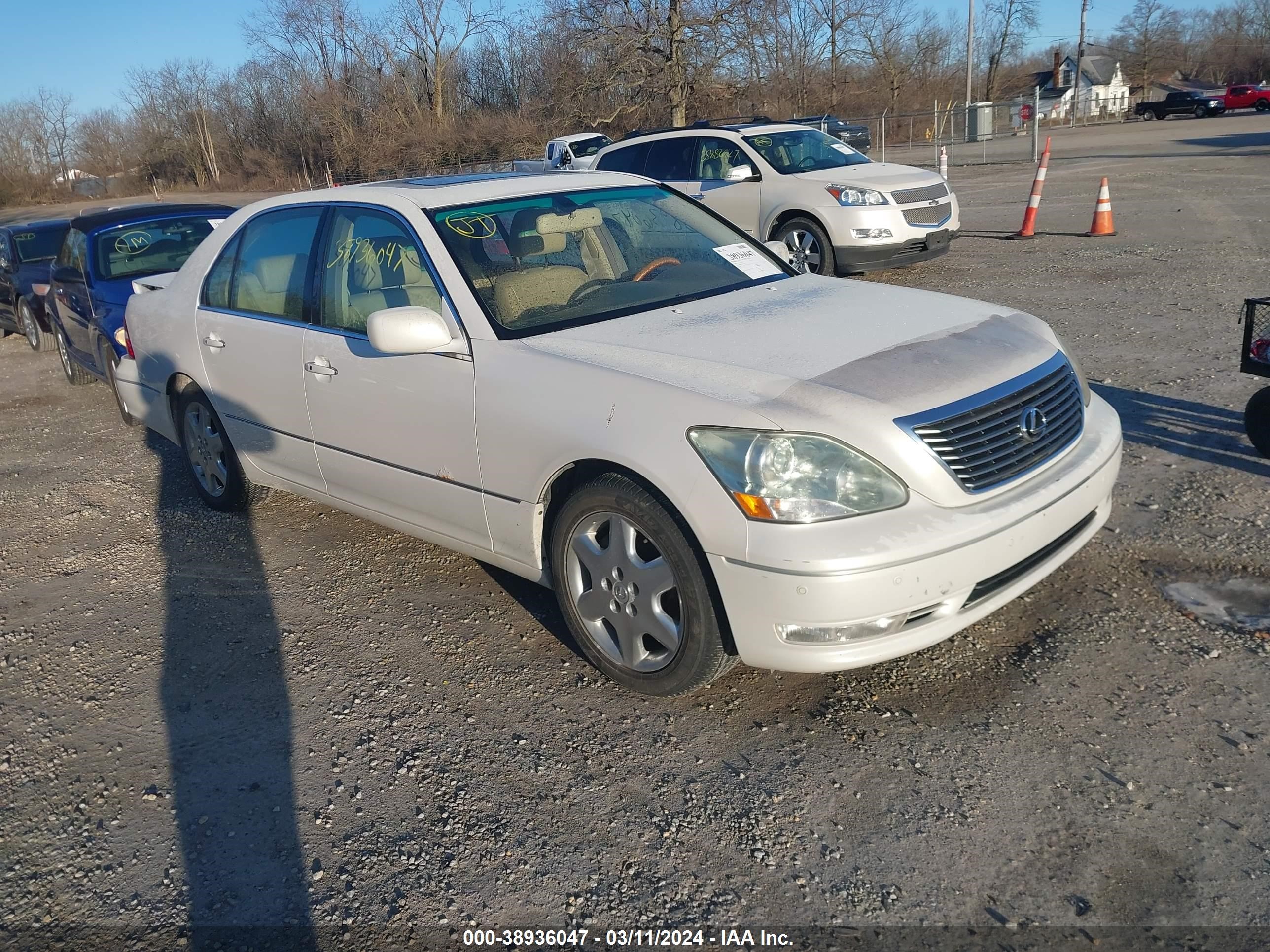 lexus ls 2005 jthbn36f555001810