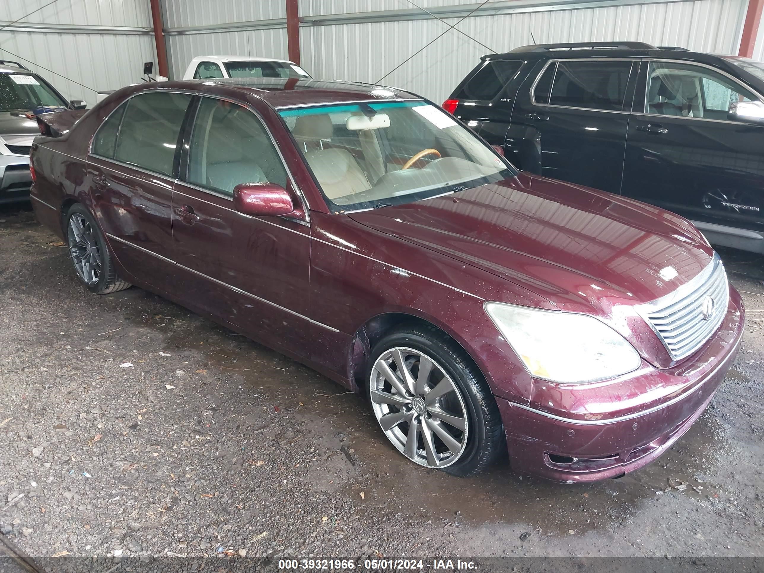 lexus ls 2006 jthbn36f665030282