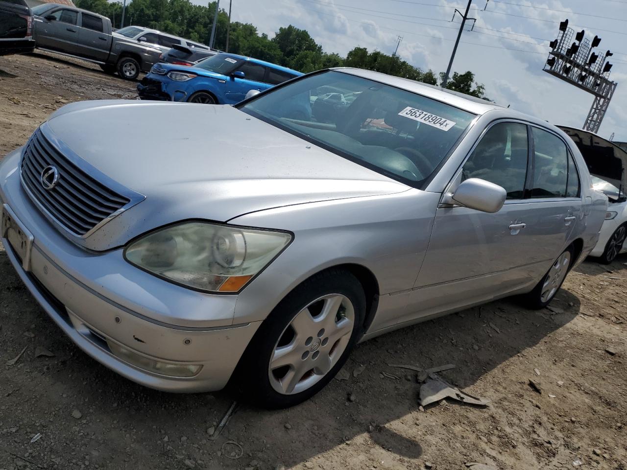 lexus ls 2004 jthbn36f840166908