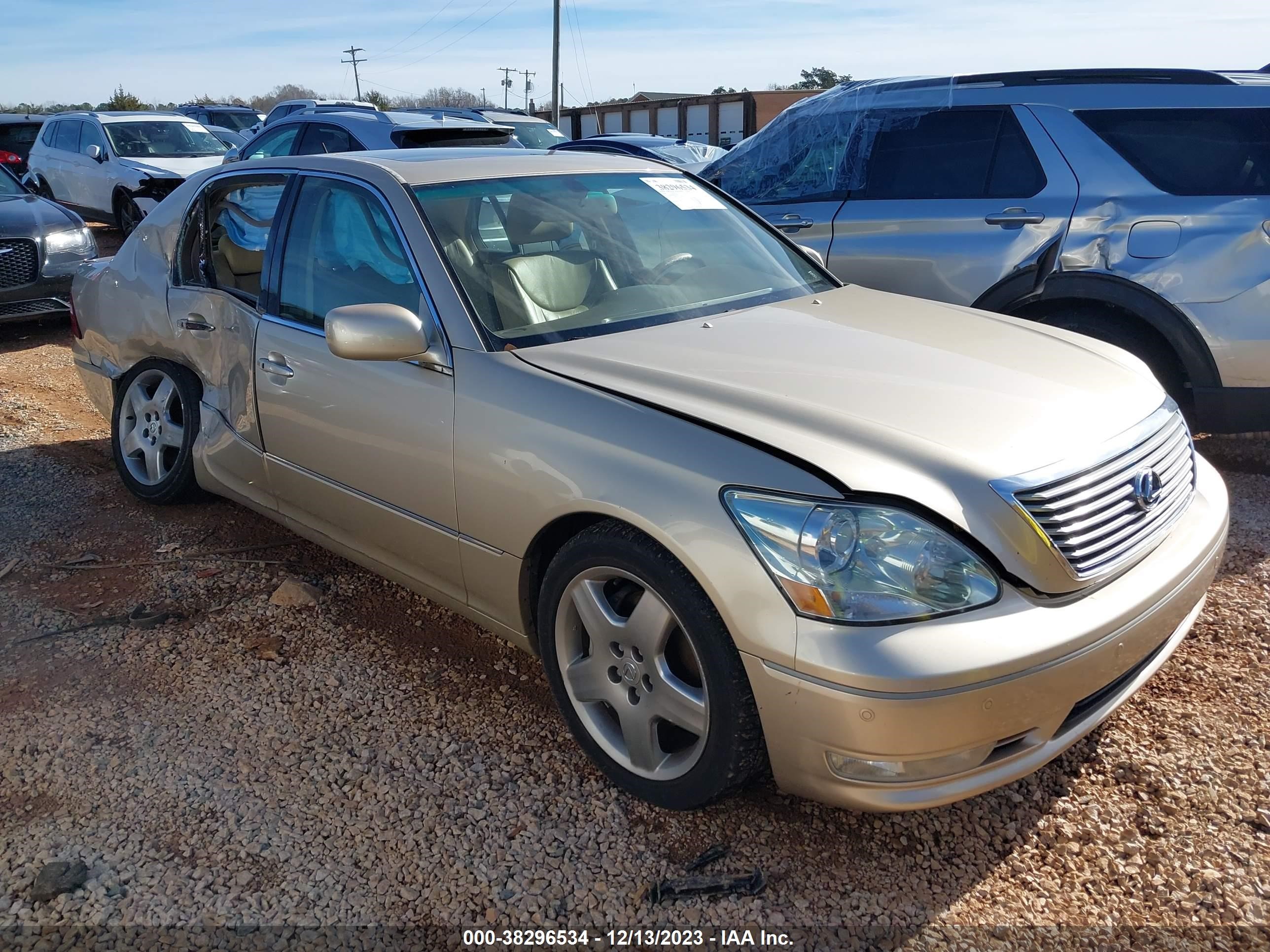 lexus ls 2006 jthbn36f865034950