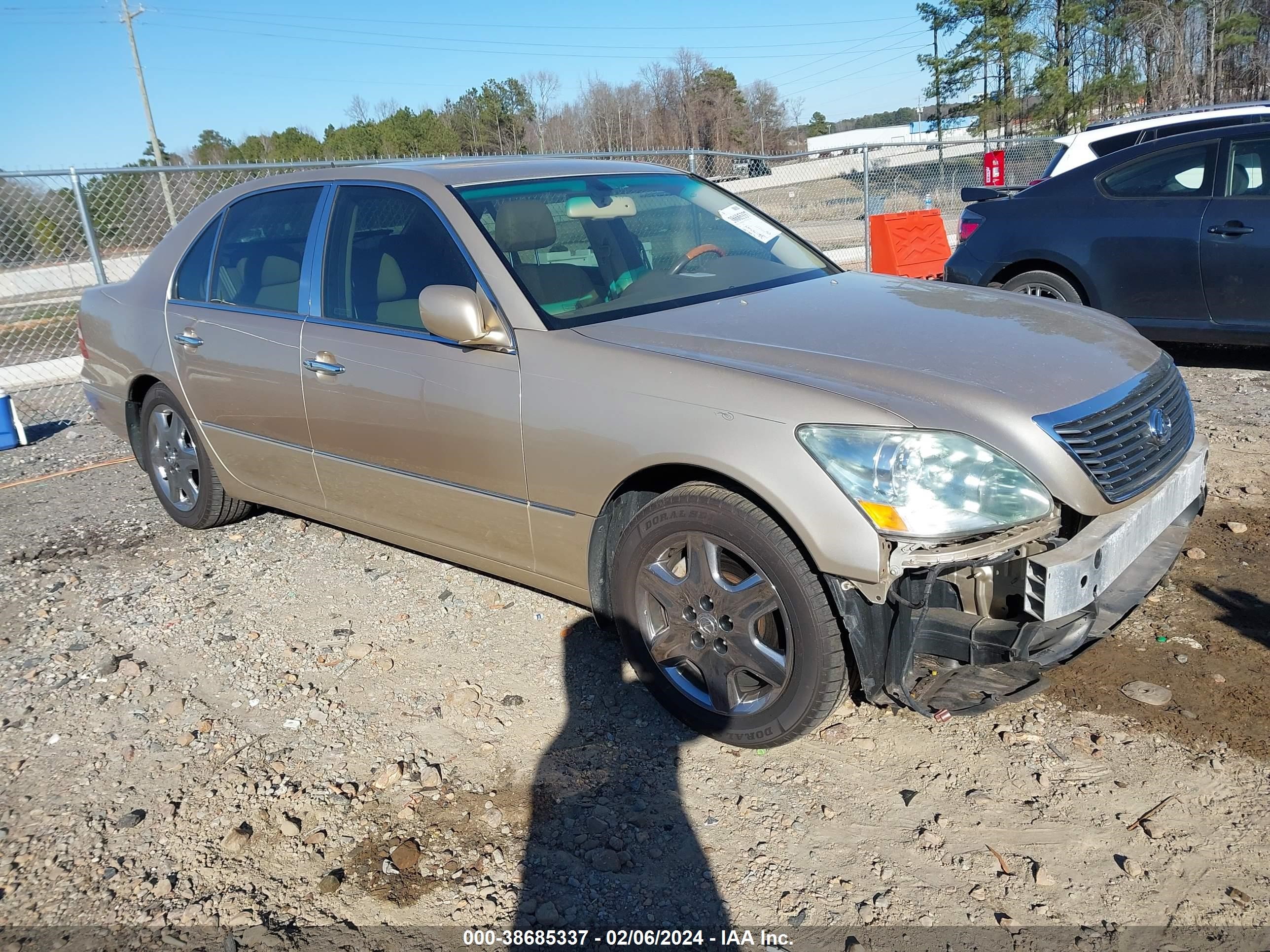 lexus ls 2006 jthbn36f865038853