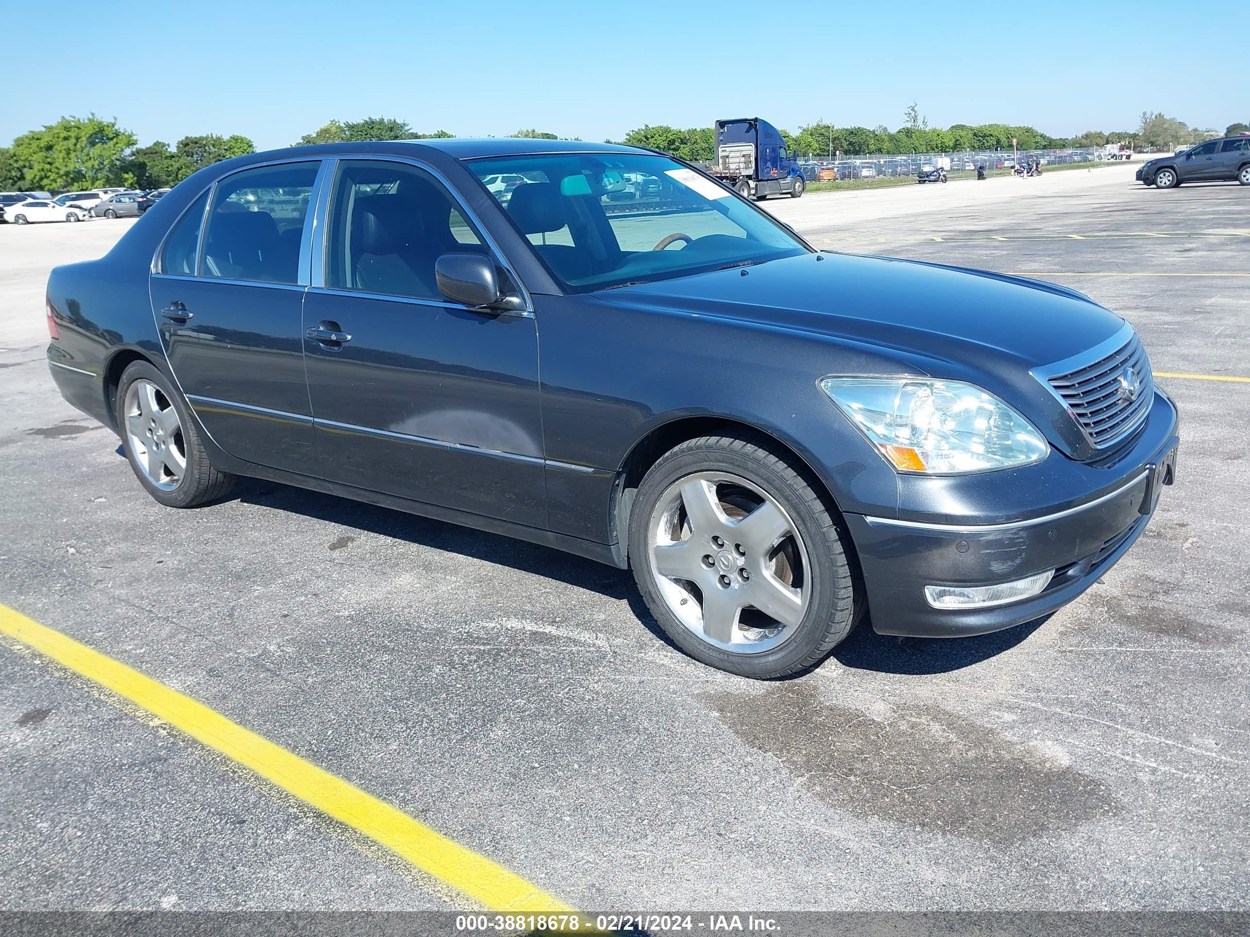 lexus ls 2006 jthbn36f865052204