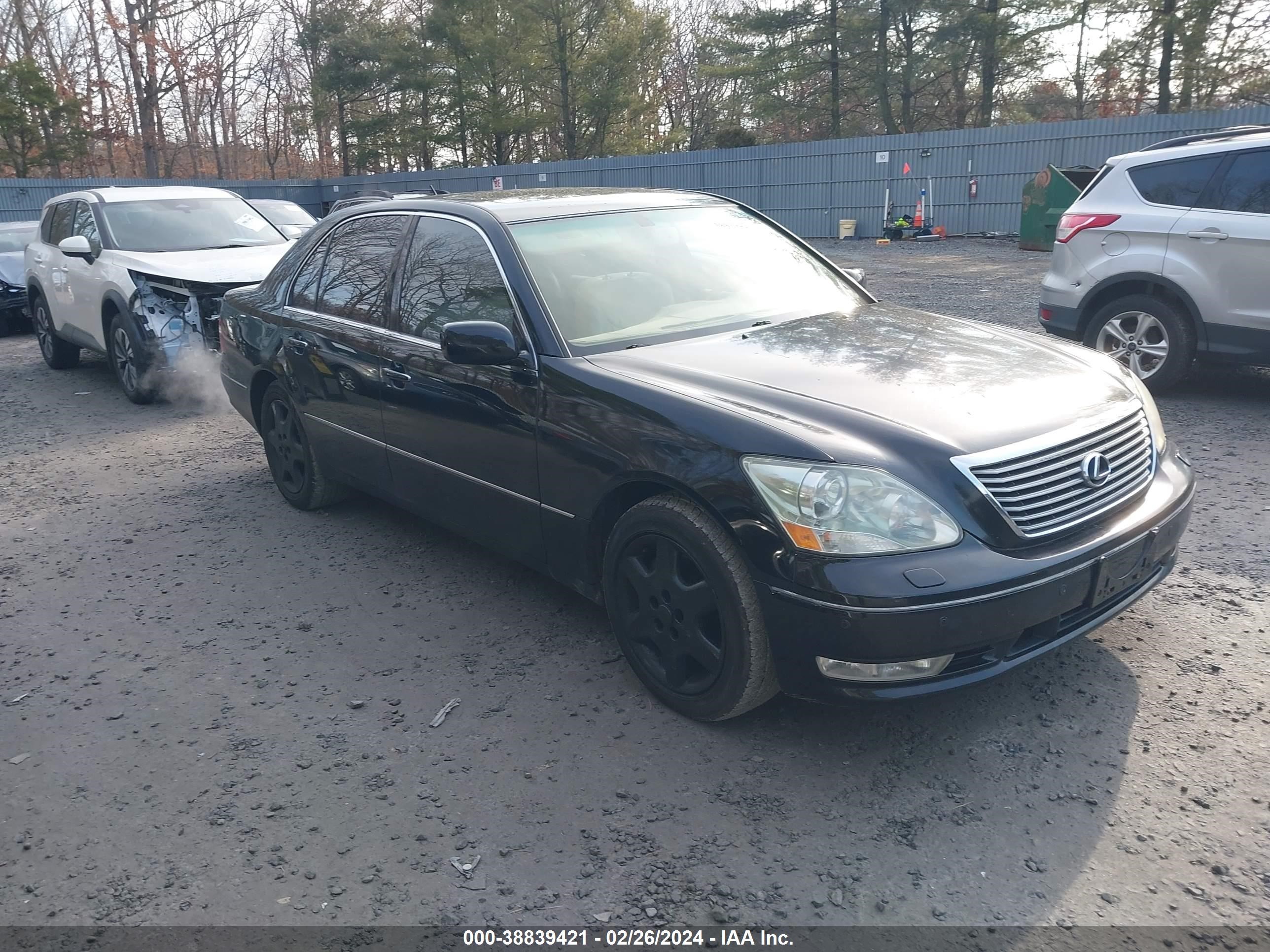 lexus ls430 2004 jthbn36f940150166