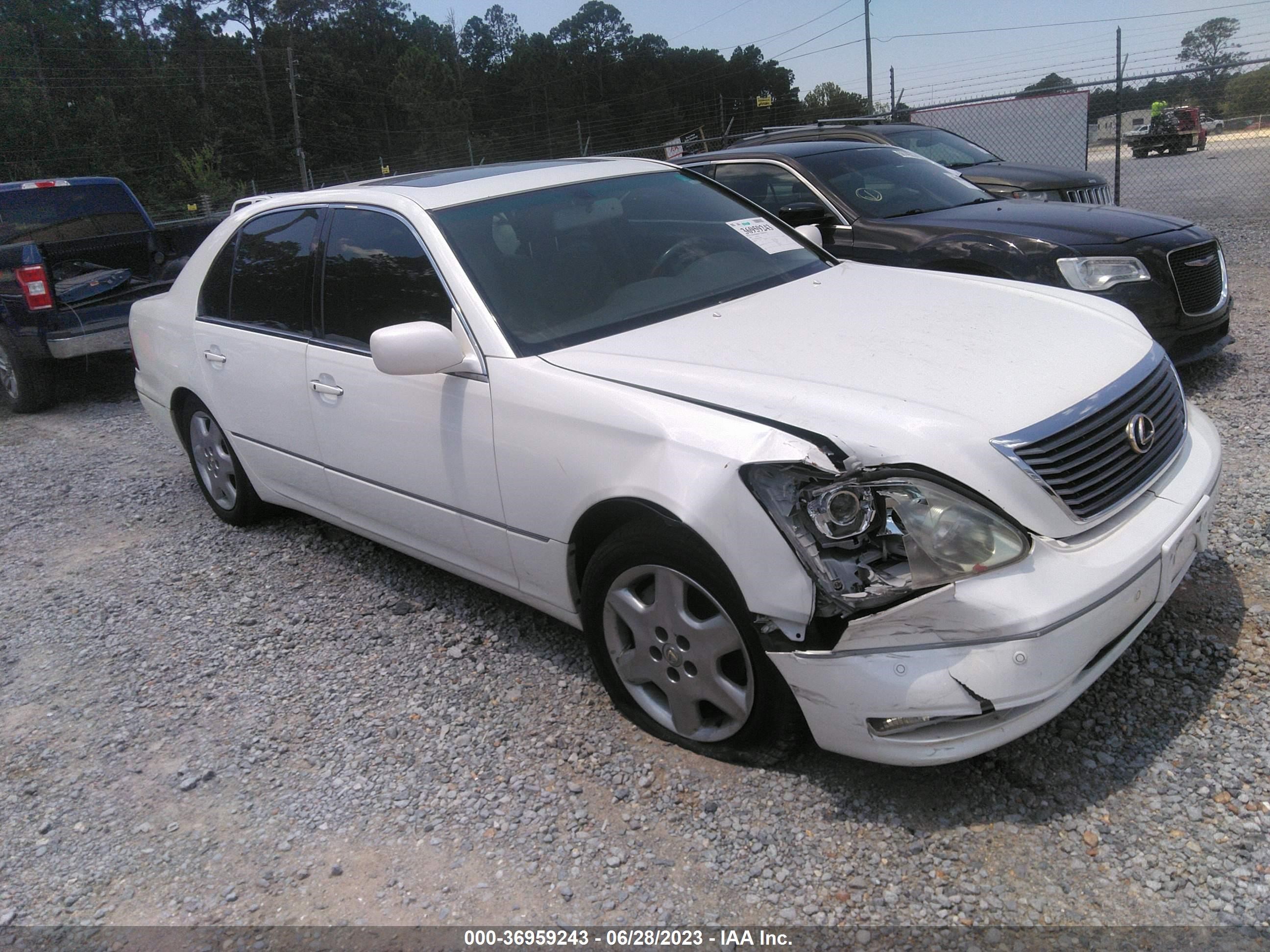 lexus ls 2005 jthbn36f950180690