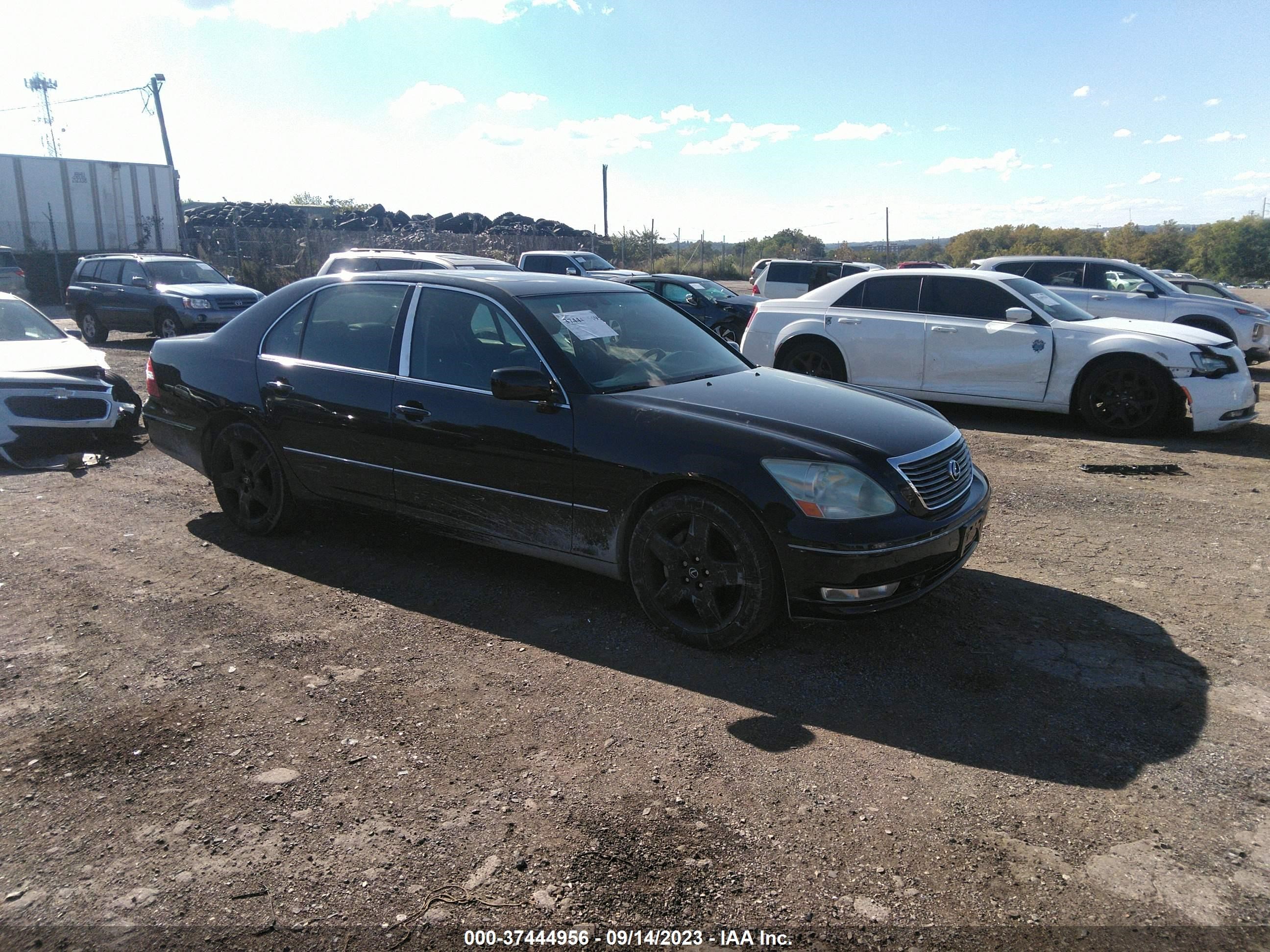 lexus ls430 2005 jthbn36f955007920