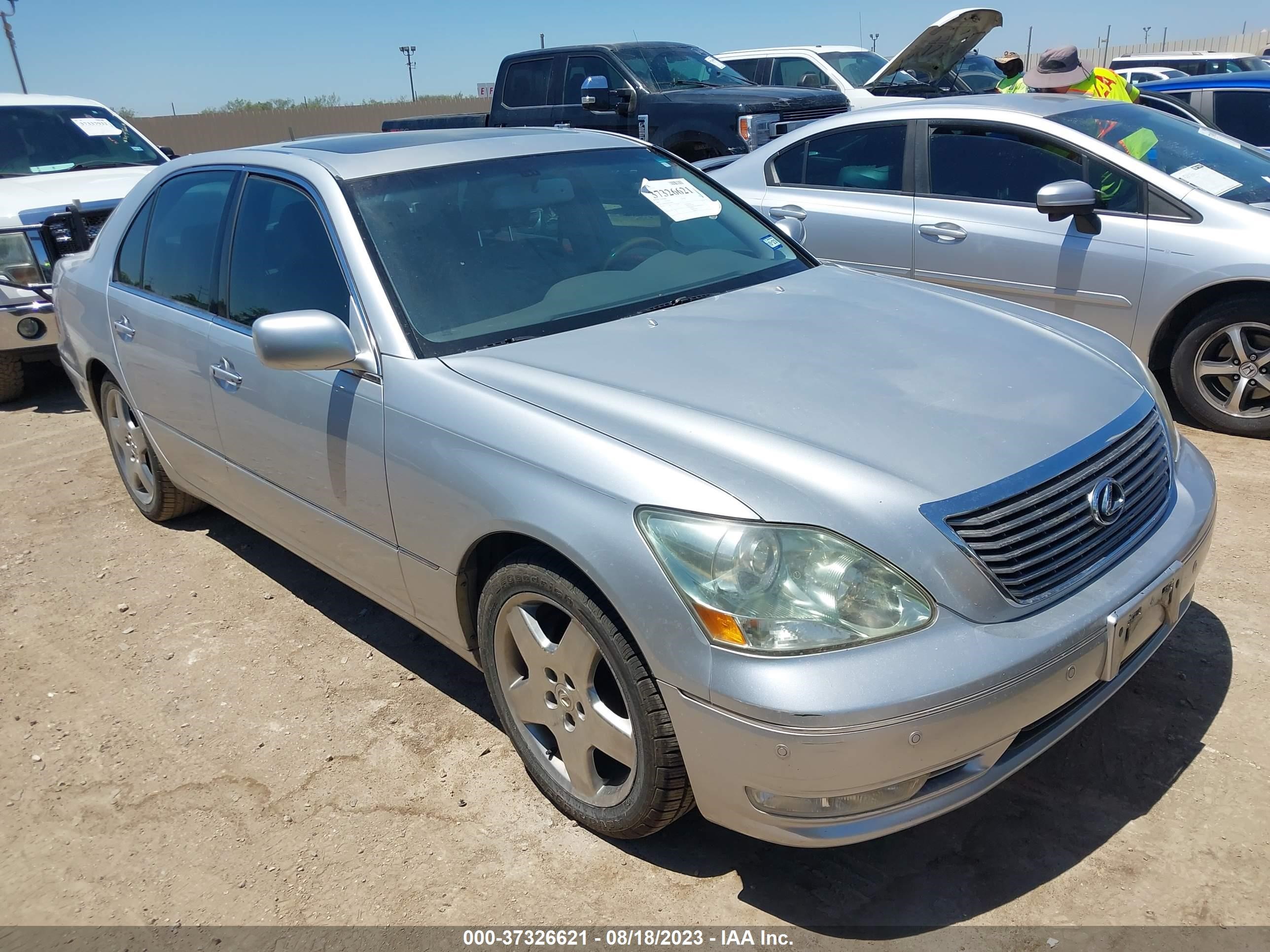 lexus ls 2005 jthbn36f955023048