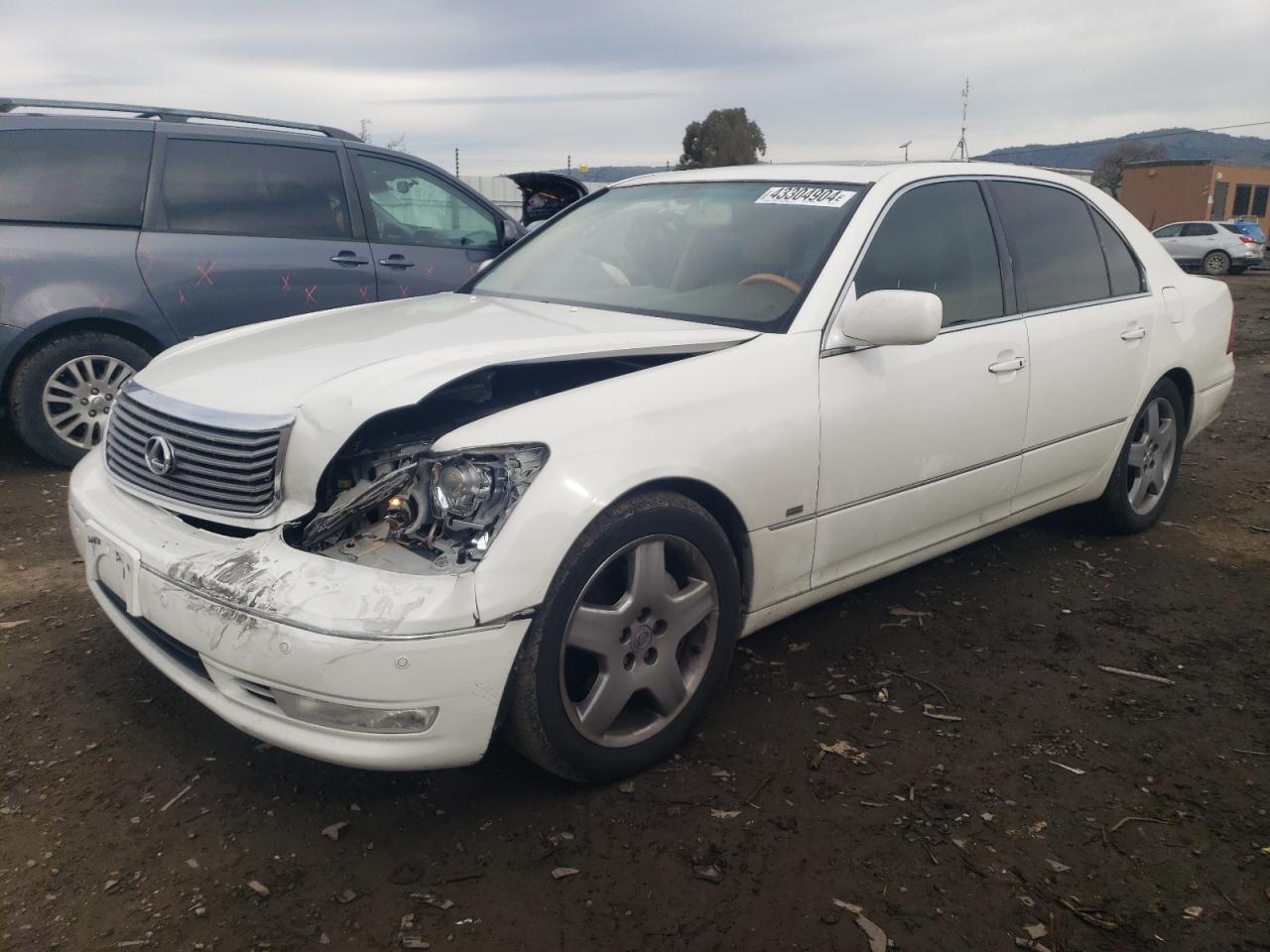 lexus ls 2004 jthbn36fx40145218