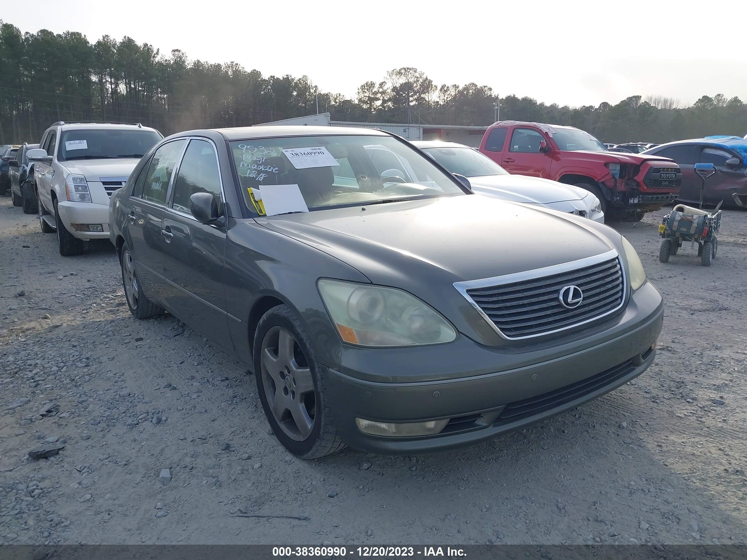 lexus ls 2006 jthbn36fx65031743