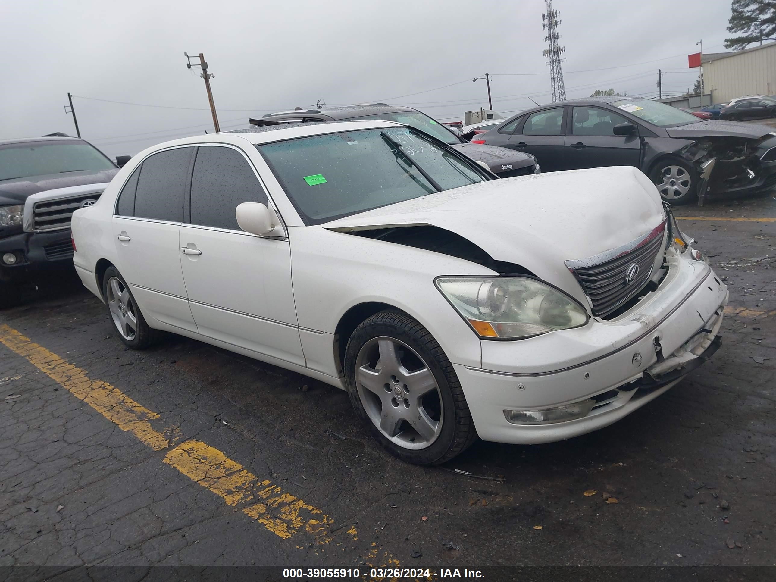 lexus ls 2006 jthbn36fx65039874