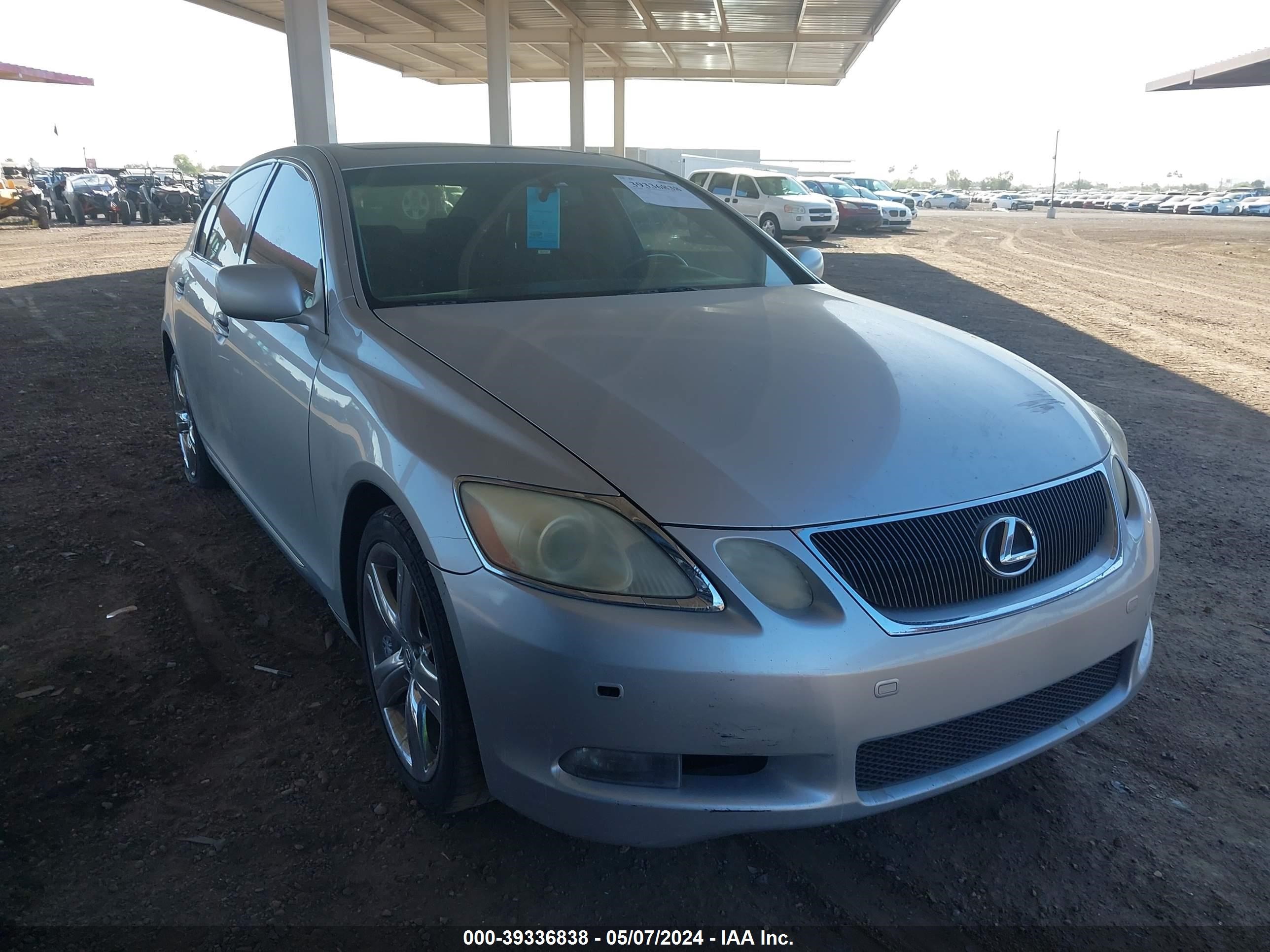 lexus gs 2006 jthbn96s665005639