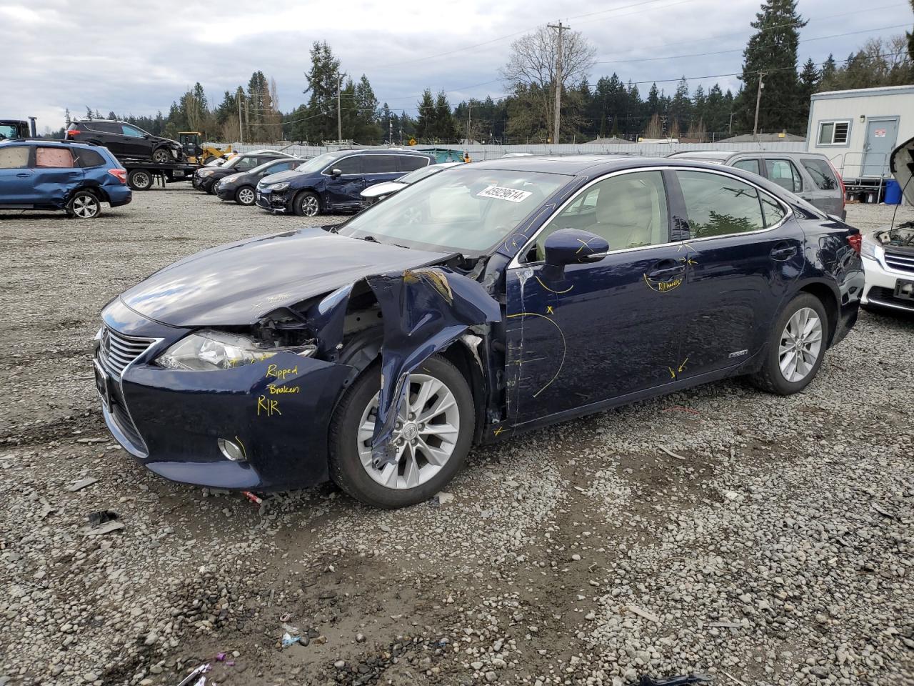 lexus es 2013 jthbw1gg6d2001100