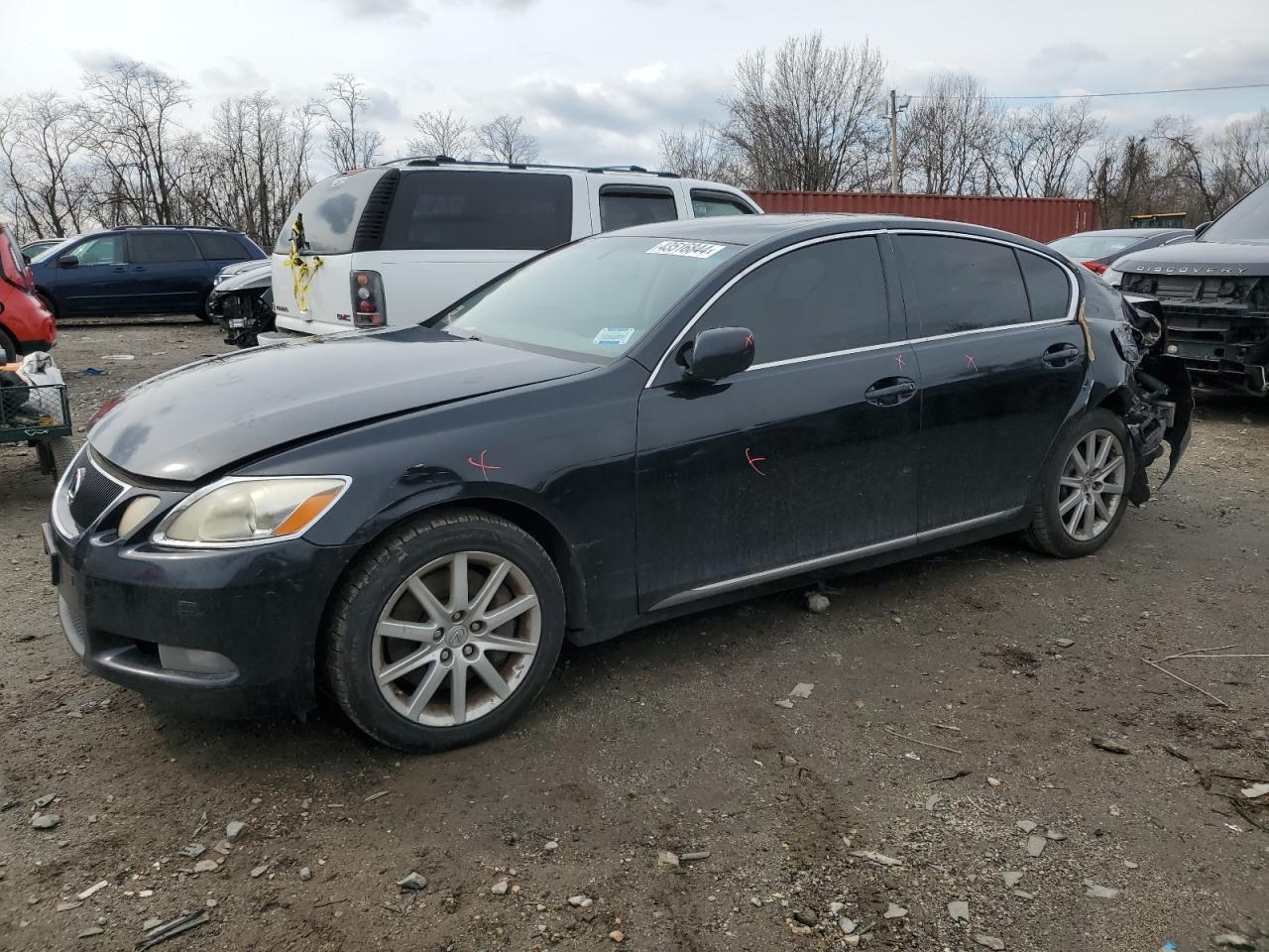 lexus gs 2007 jthce96s270011165