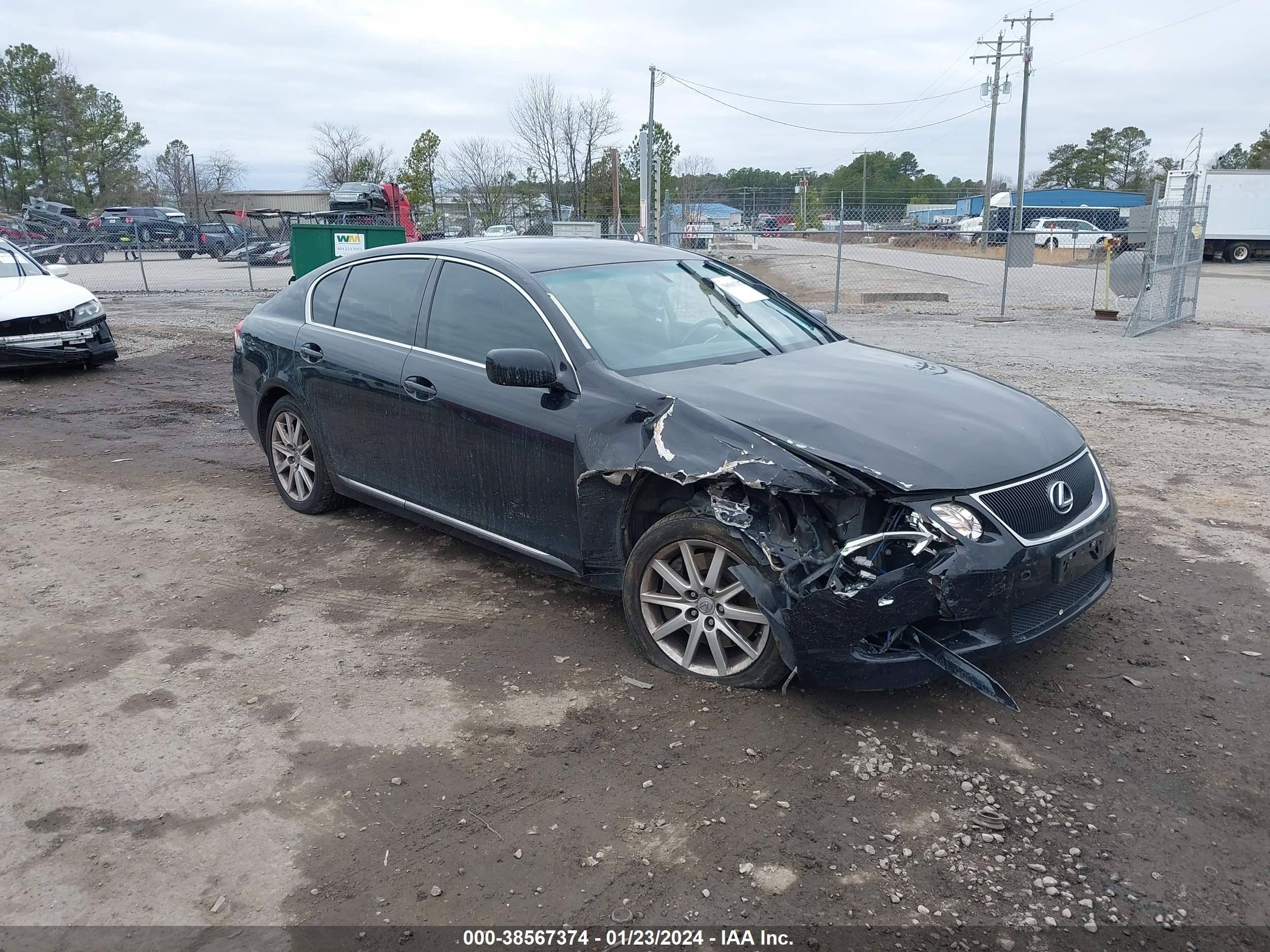 lexus gs 2007 jthce96s470010938