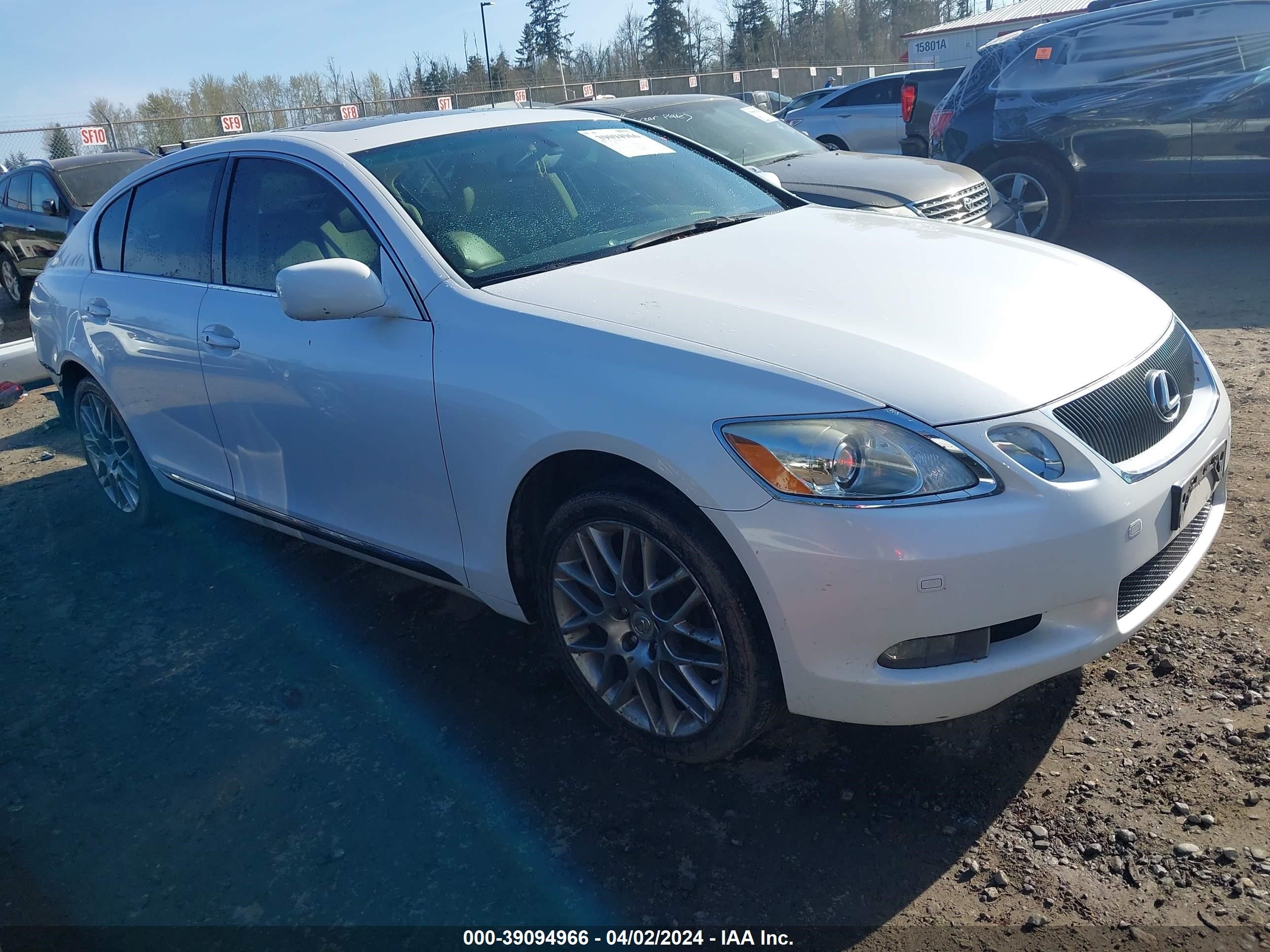 lexus gs 2007 jthce96s570002475