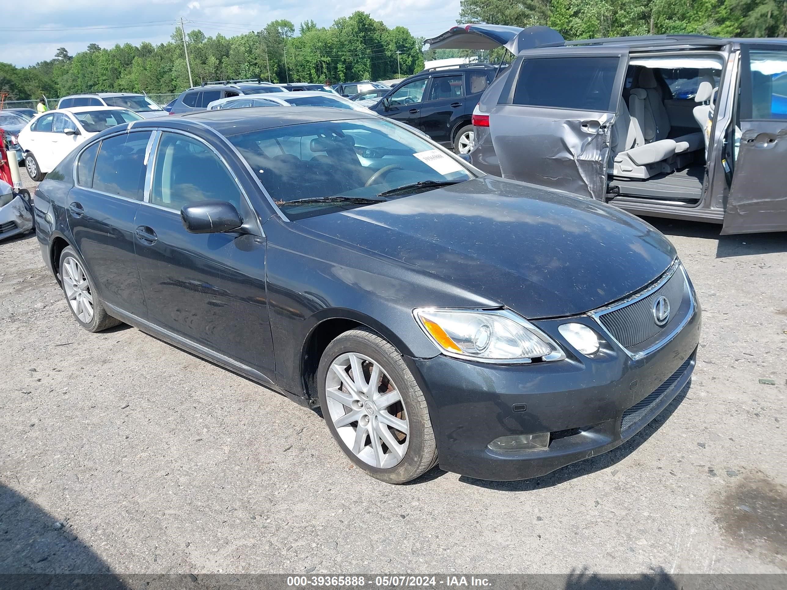 lexus gs 2007 jthce96s770004292