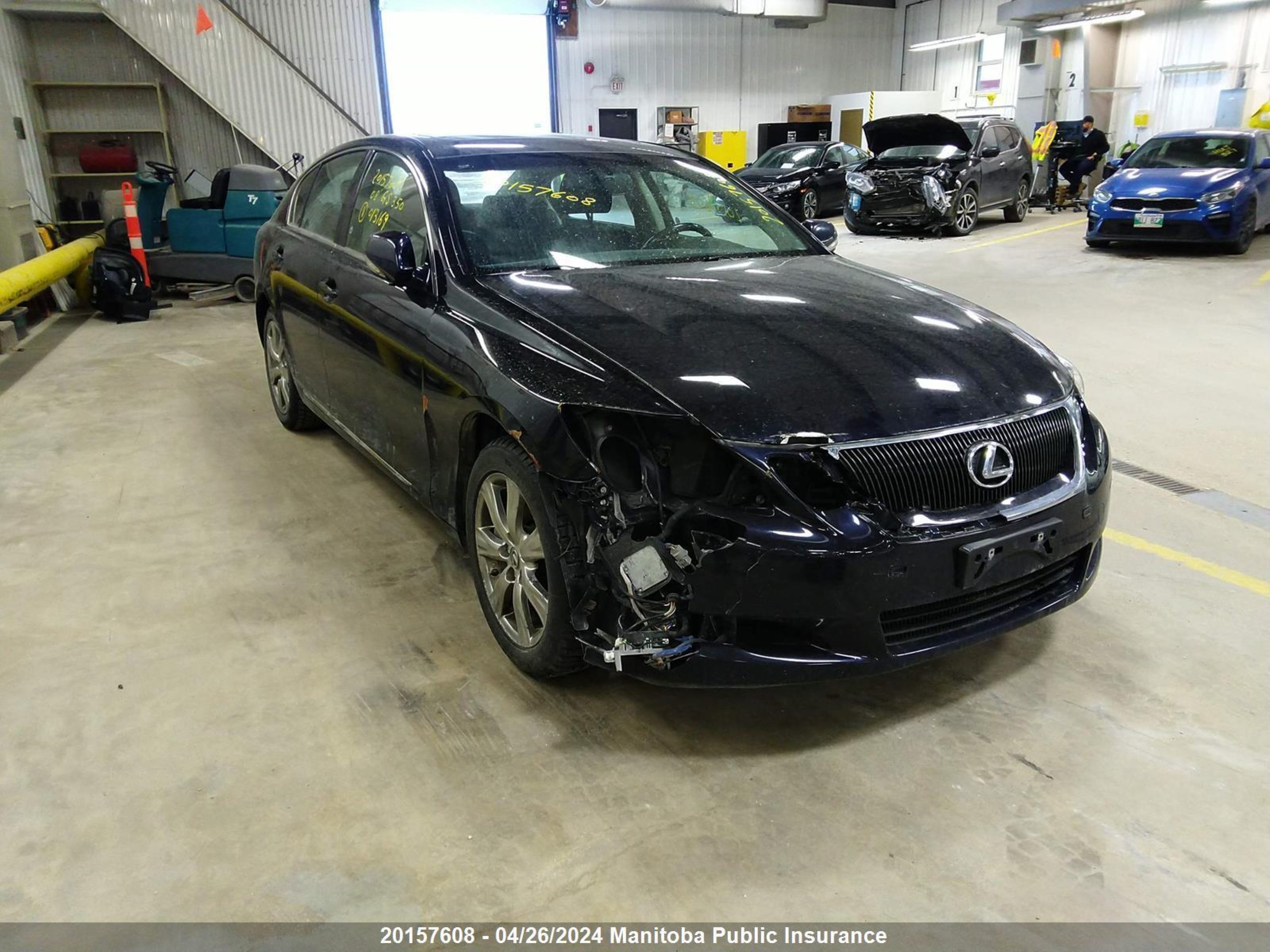 lexus gs 2008 jthce96s780013169