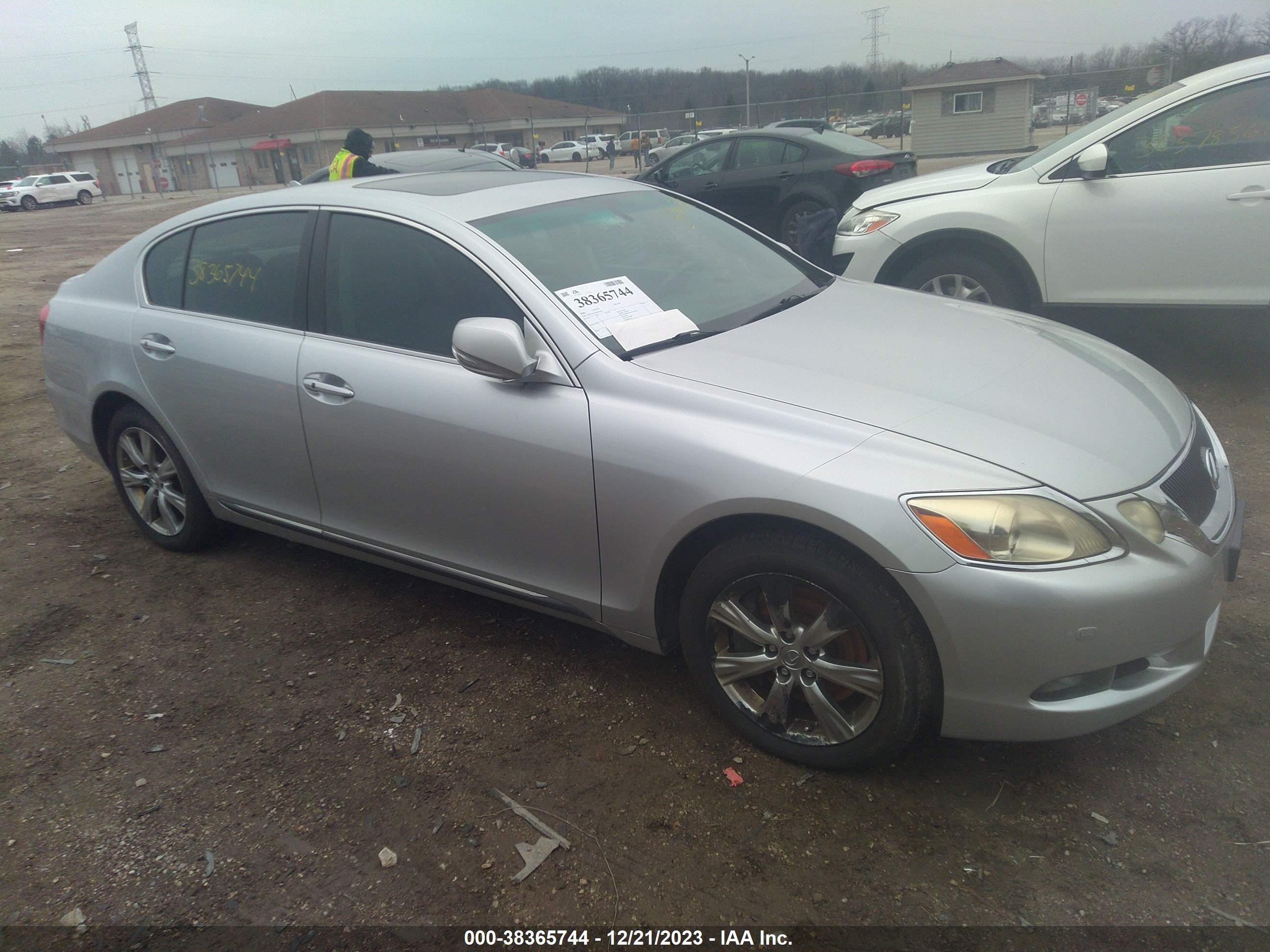 lexus gs 2008 jthce96sx80015496