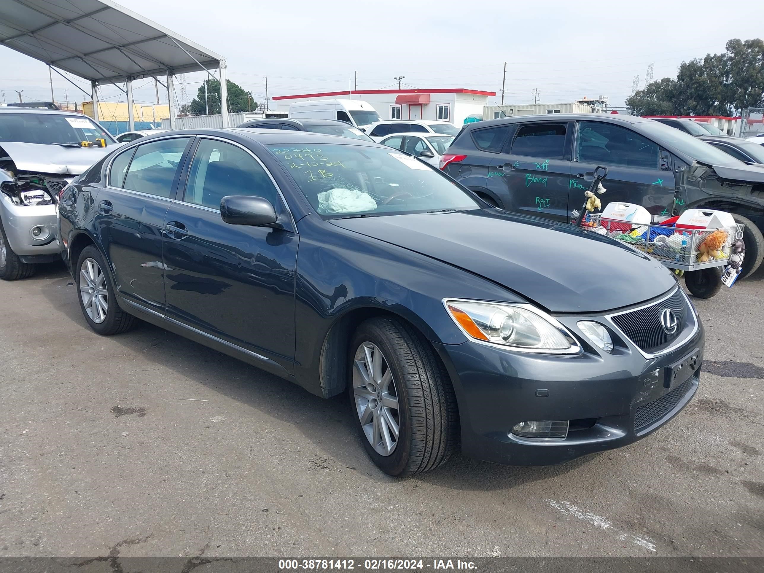 lexus gs 300 2006 jthch96s160009915