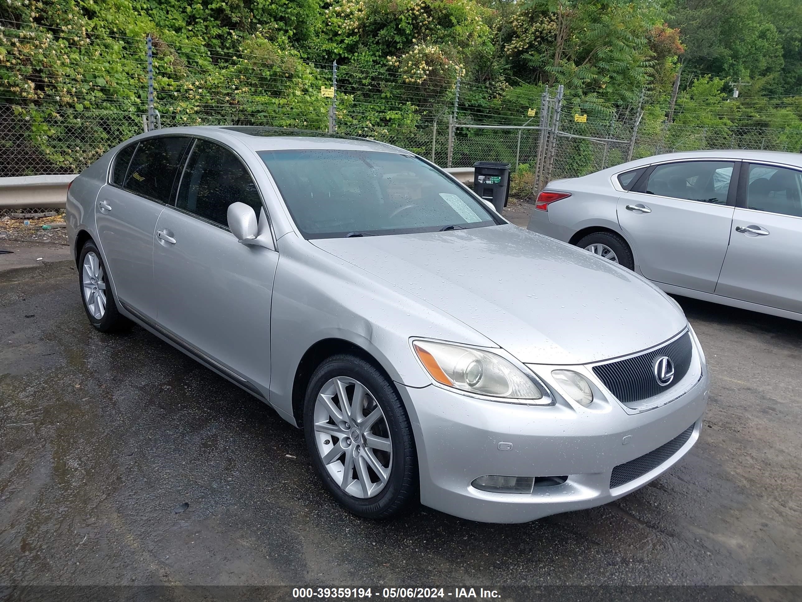 lexus gs 300 2006 jthch96s560012980