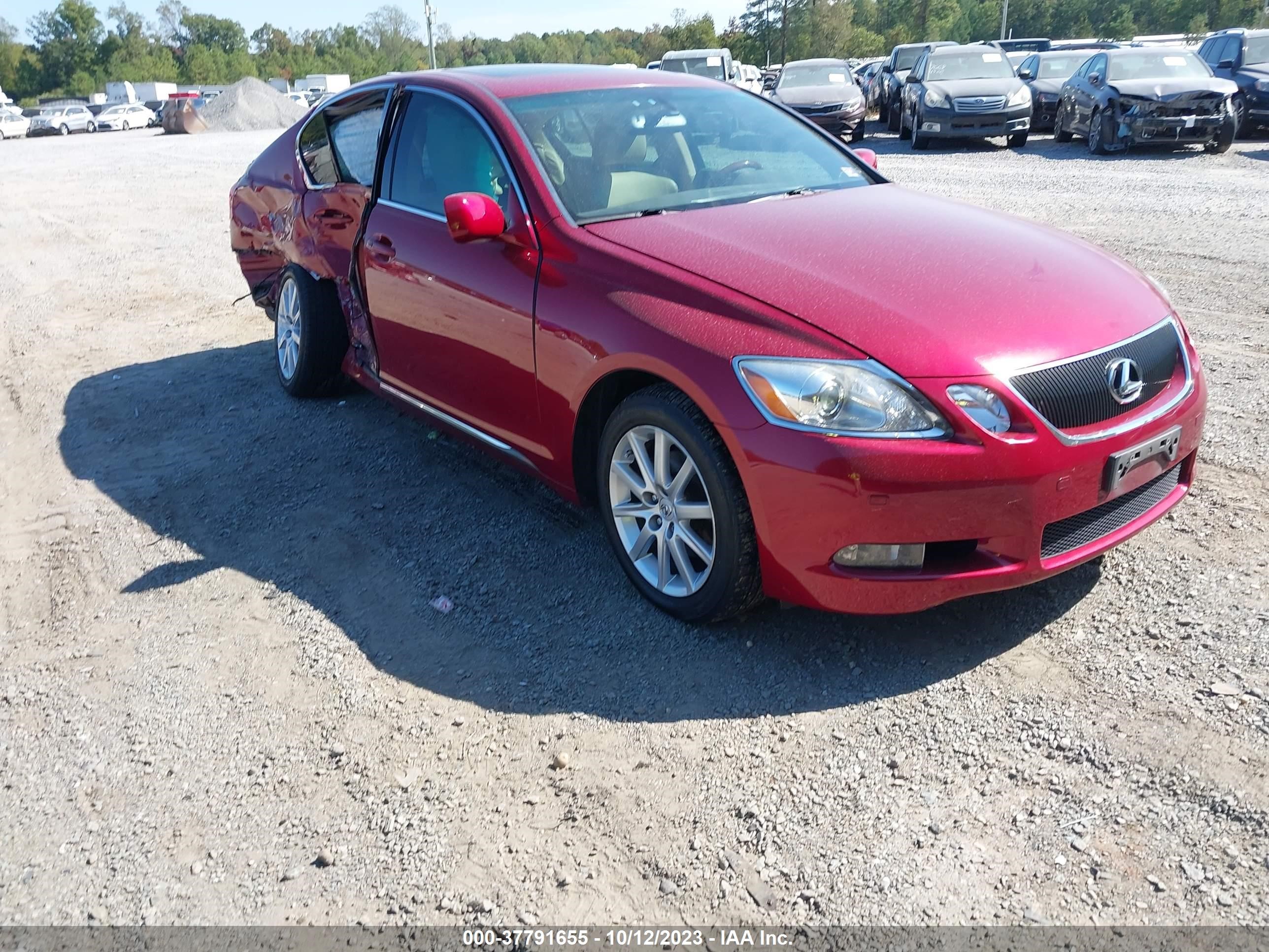 lexus gs 300 2006 jthch96s560015863