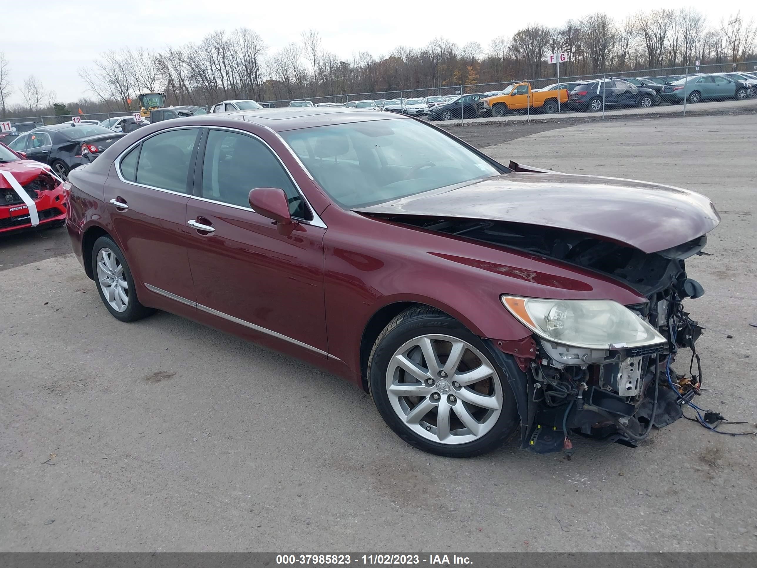 lexus ls 2009 jthcl46f795002415