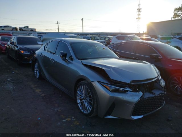 lexus is 2022 jthda1d20n5118929