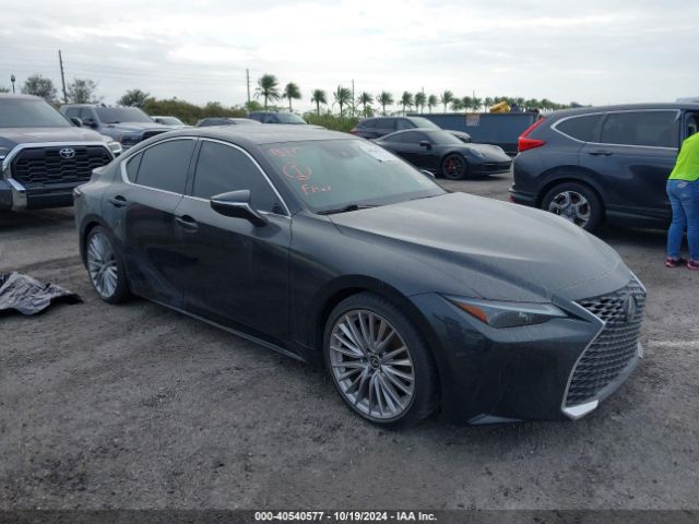 lexus is 2022 jthda1d21n5122150