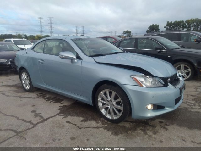 lexus is 250c 2010 jthff2c22a2500487