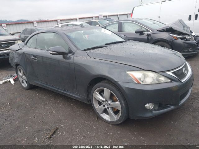 lexus is 250c 2010 jthff2c26a2512836