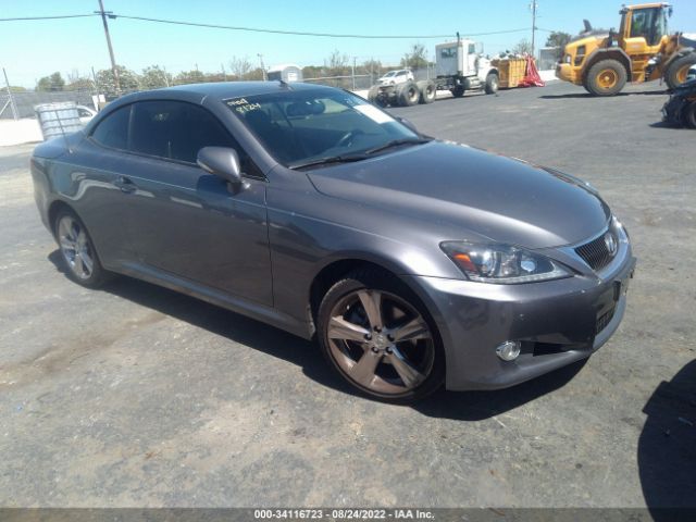 lexus is 250c 2012 jthff2c29c2522151