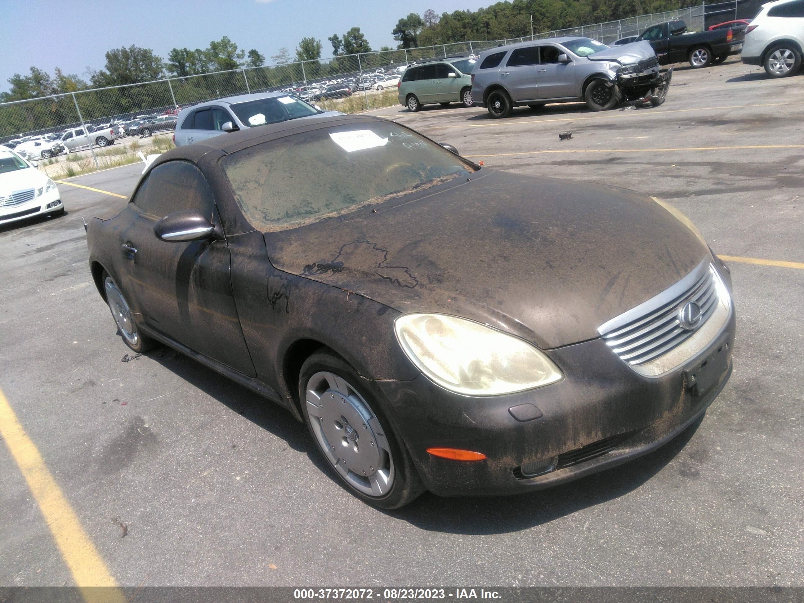 lexus sc 2004 jthfn48y340049999