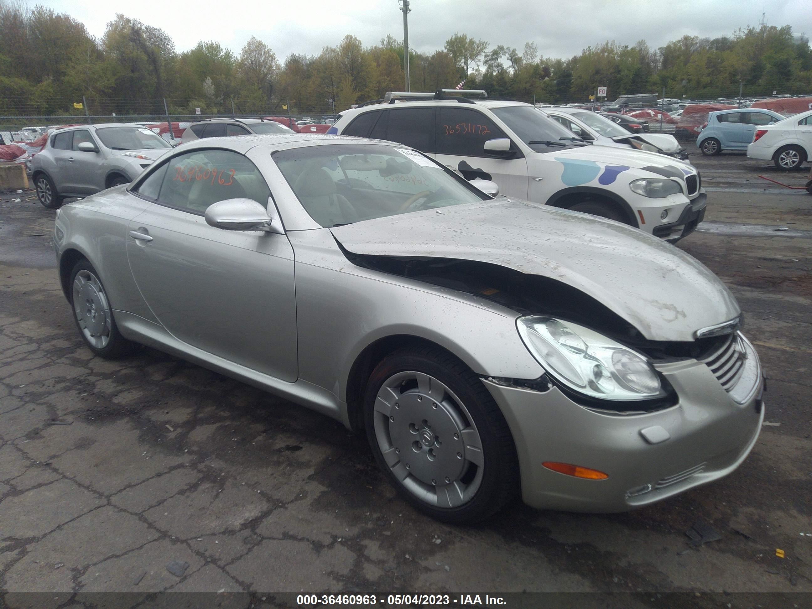 lexus sc 2004 jthfn48y340052210