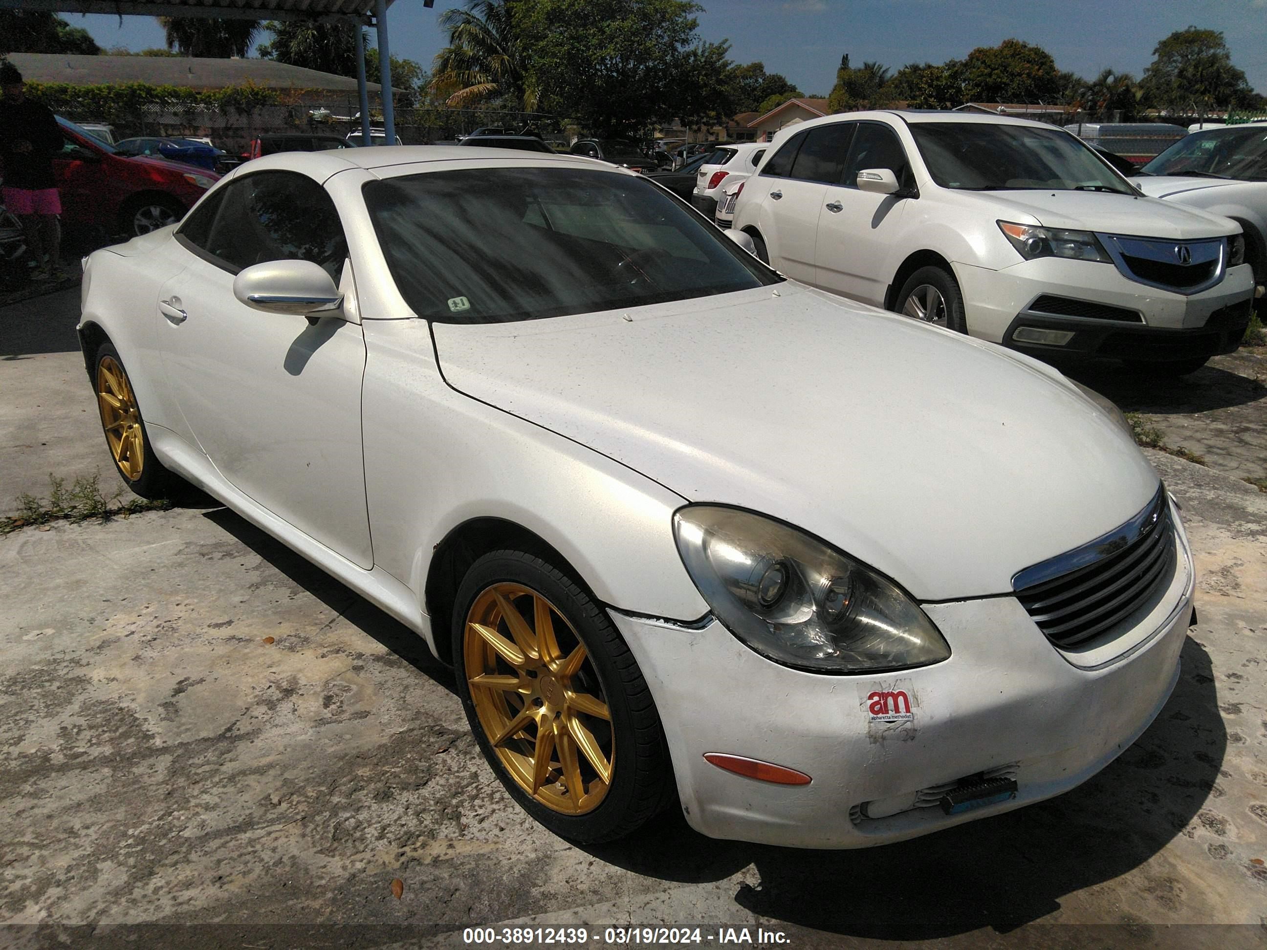 lexus sc 2006 jthfn48y569008160