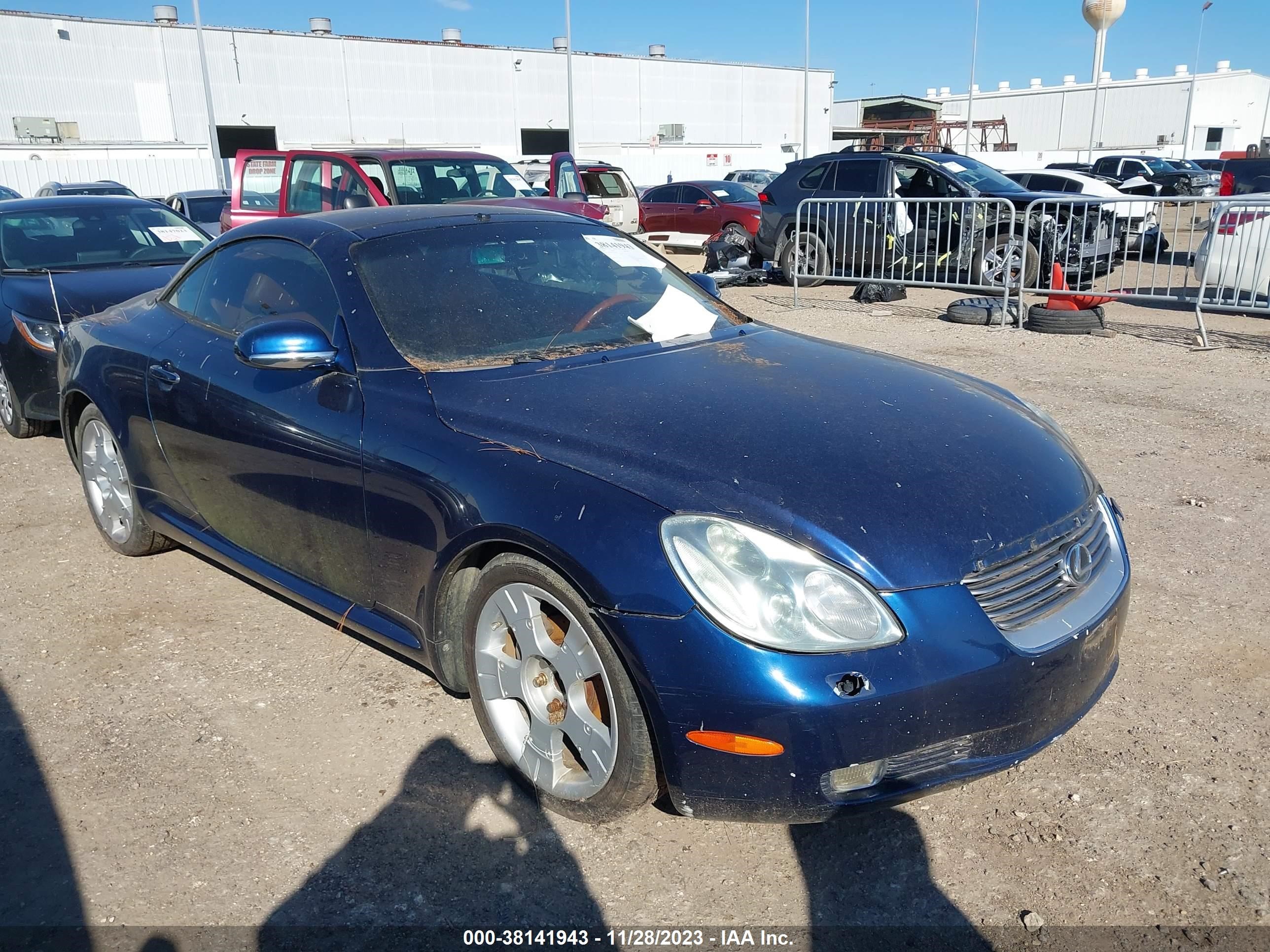 lexus sc 2005 jthfn48y650070976