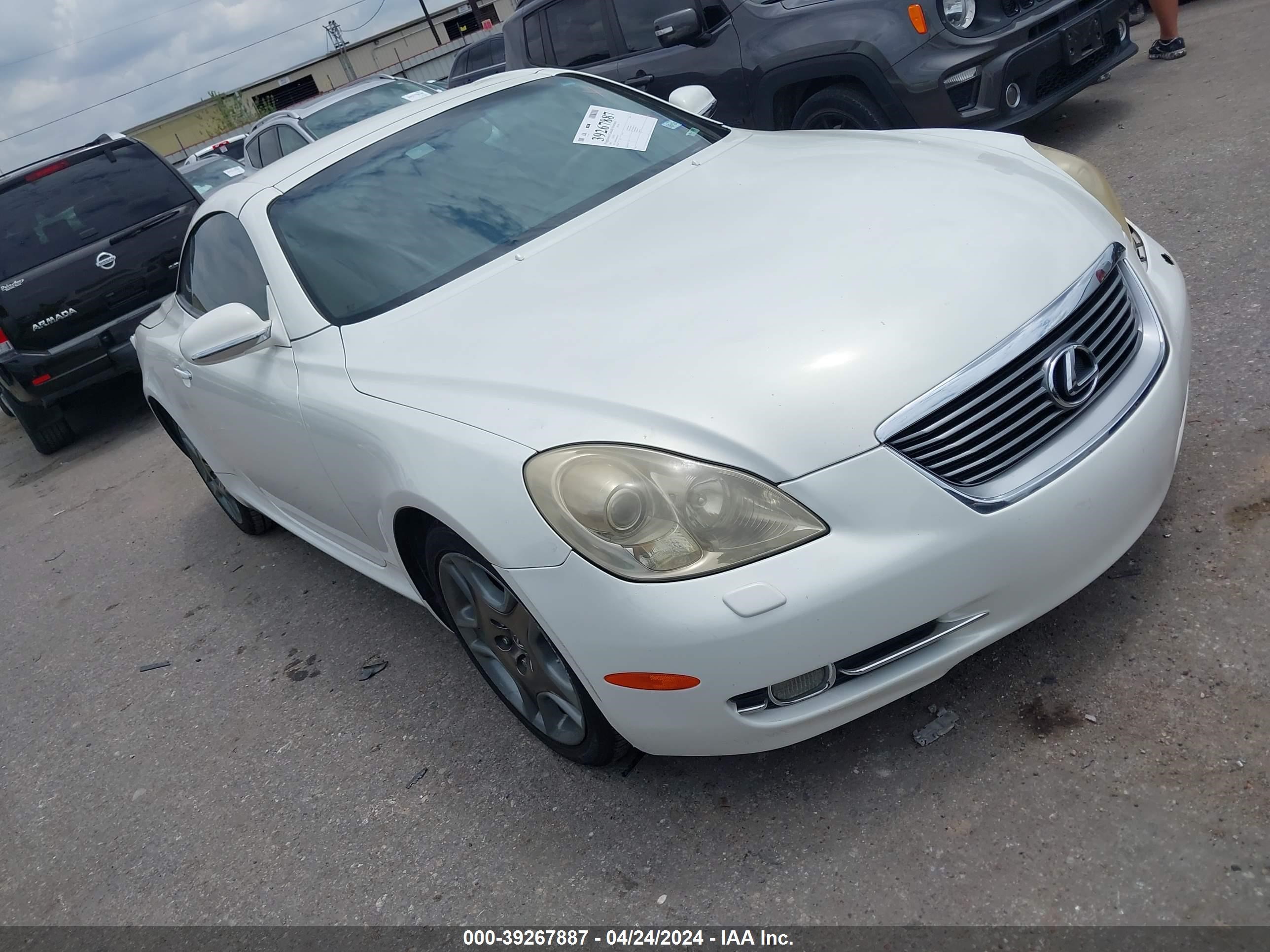 lexus sc 2006 jthfn48y669010015