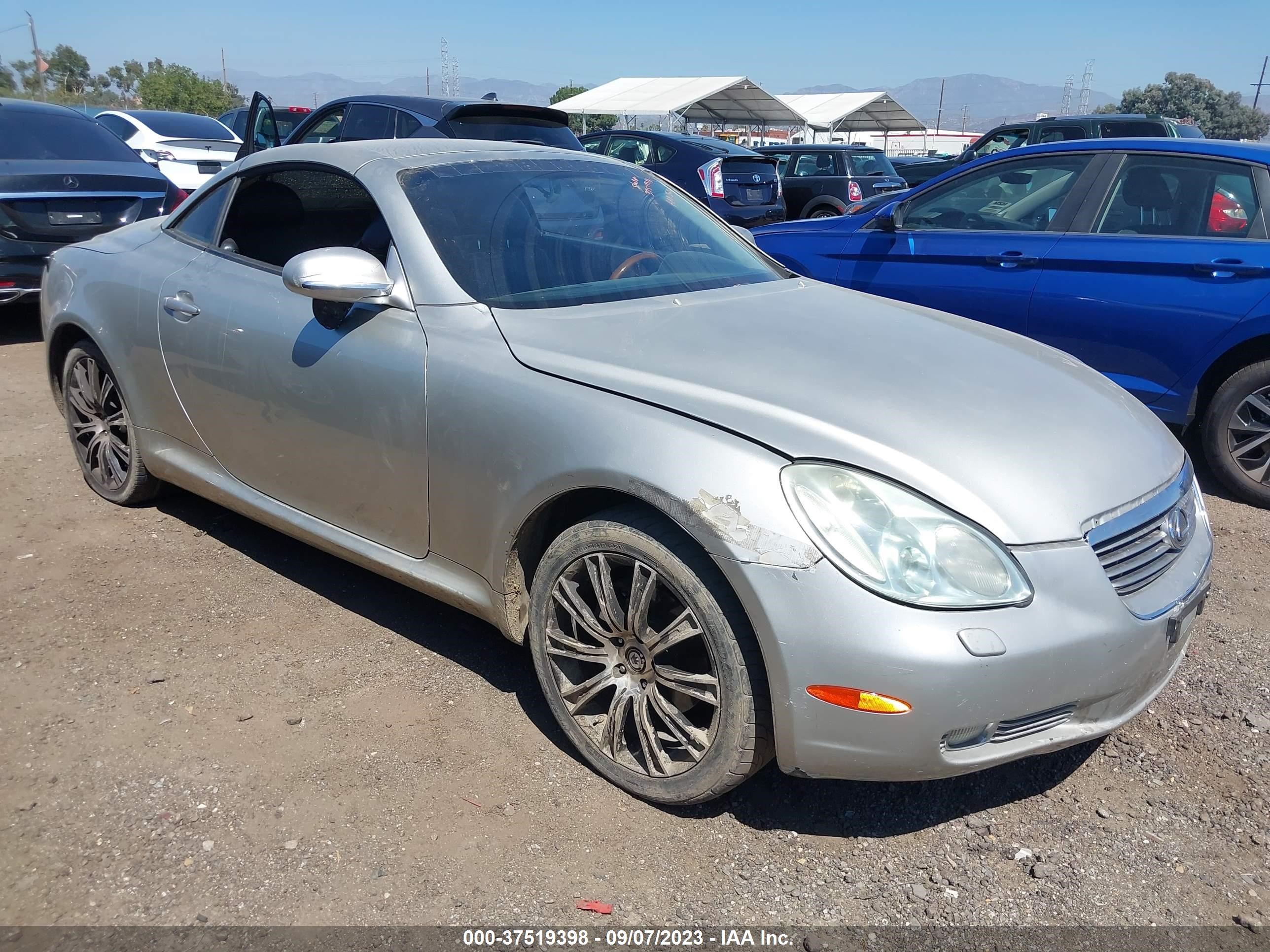 lexus sc 2004 jthfn48y740054624