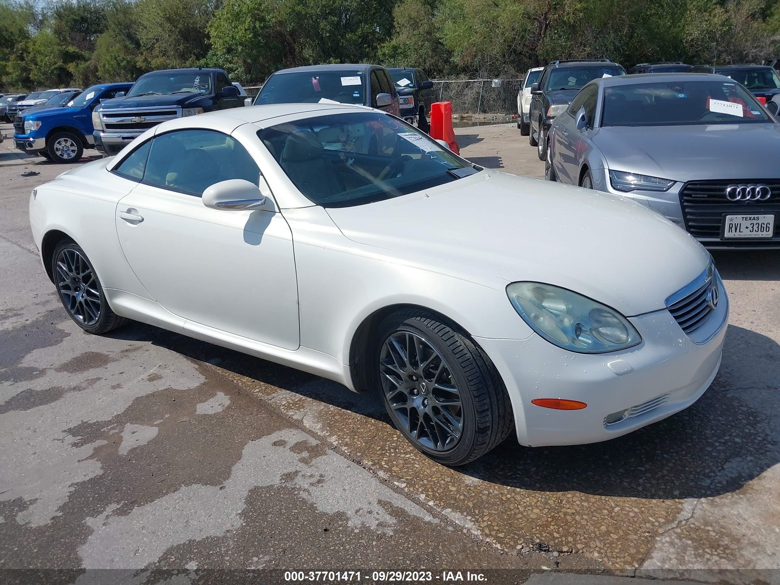 lexus sc 2004 jthfn48y840049707