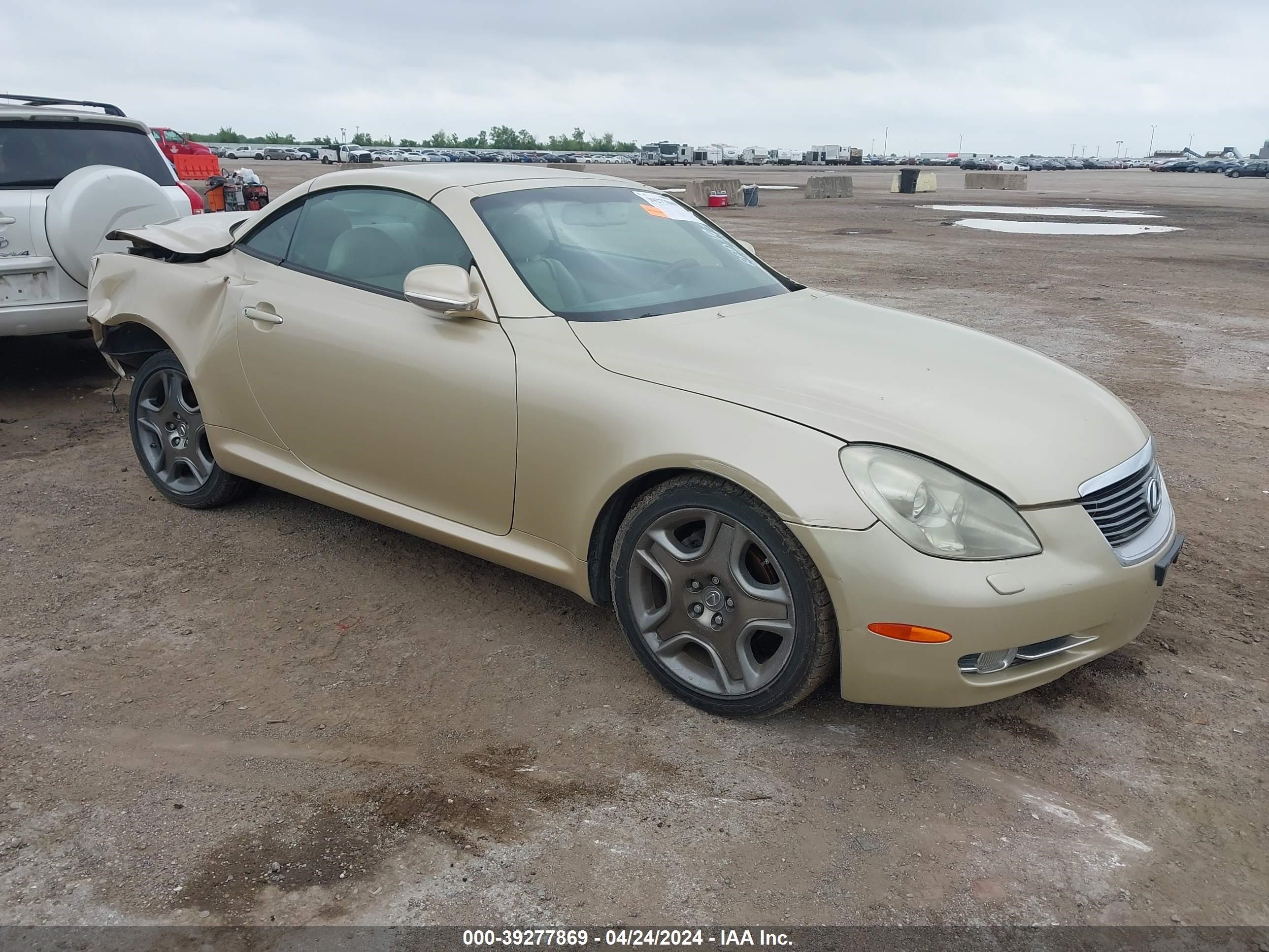 lexus sc 2006 jthfn48y969001762