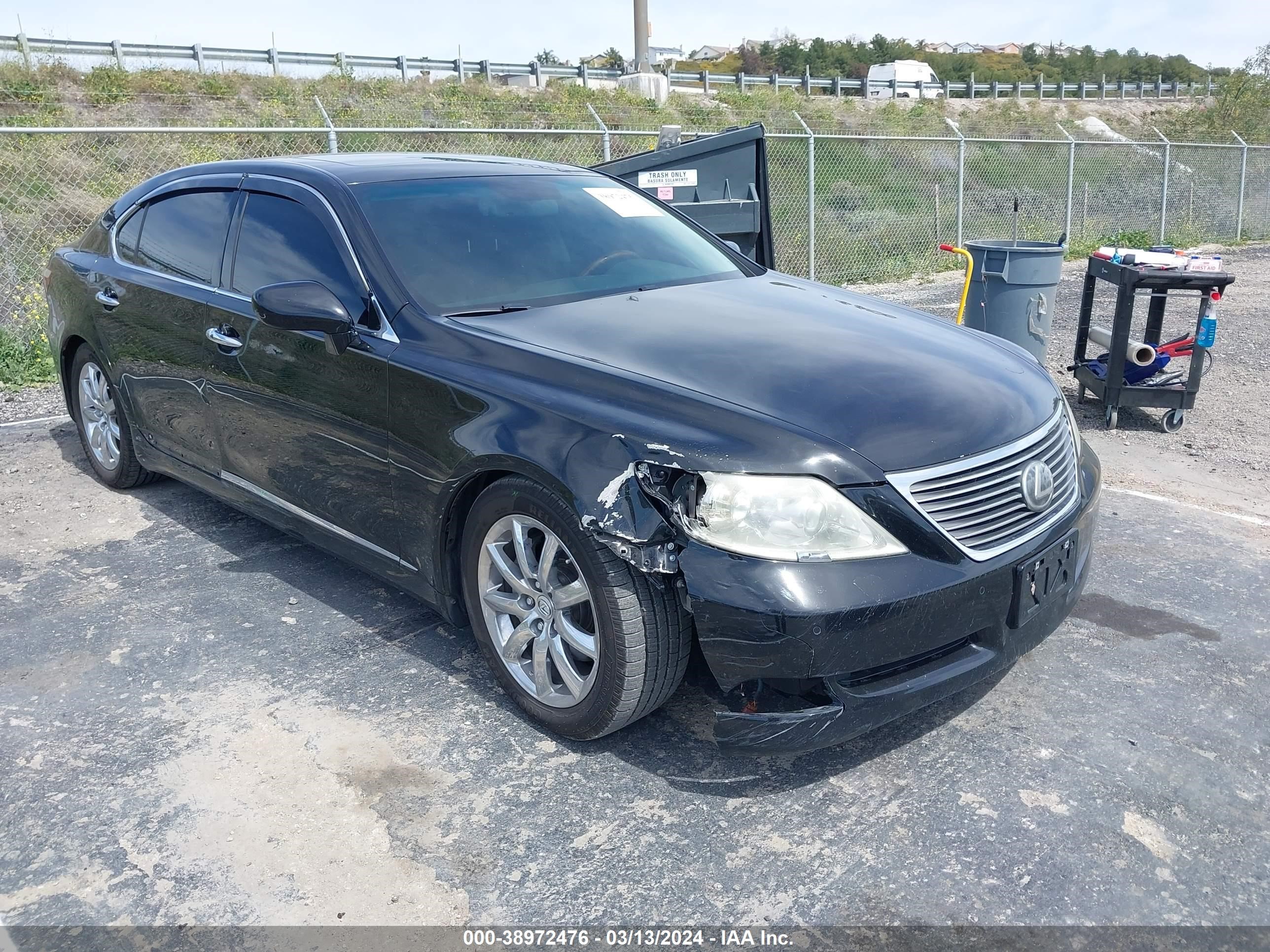 lexus ls 460l 2007 jthgl46f675017437