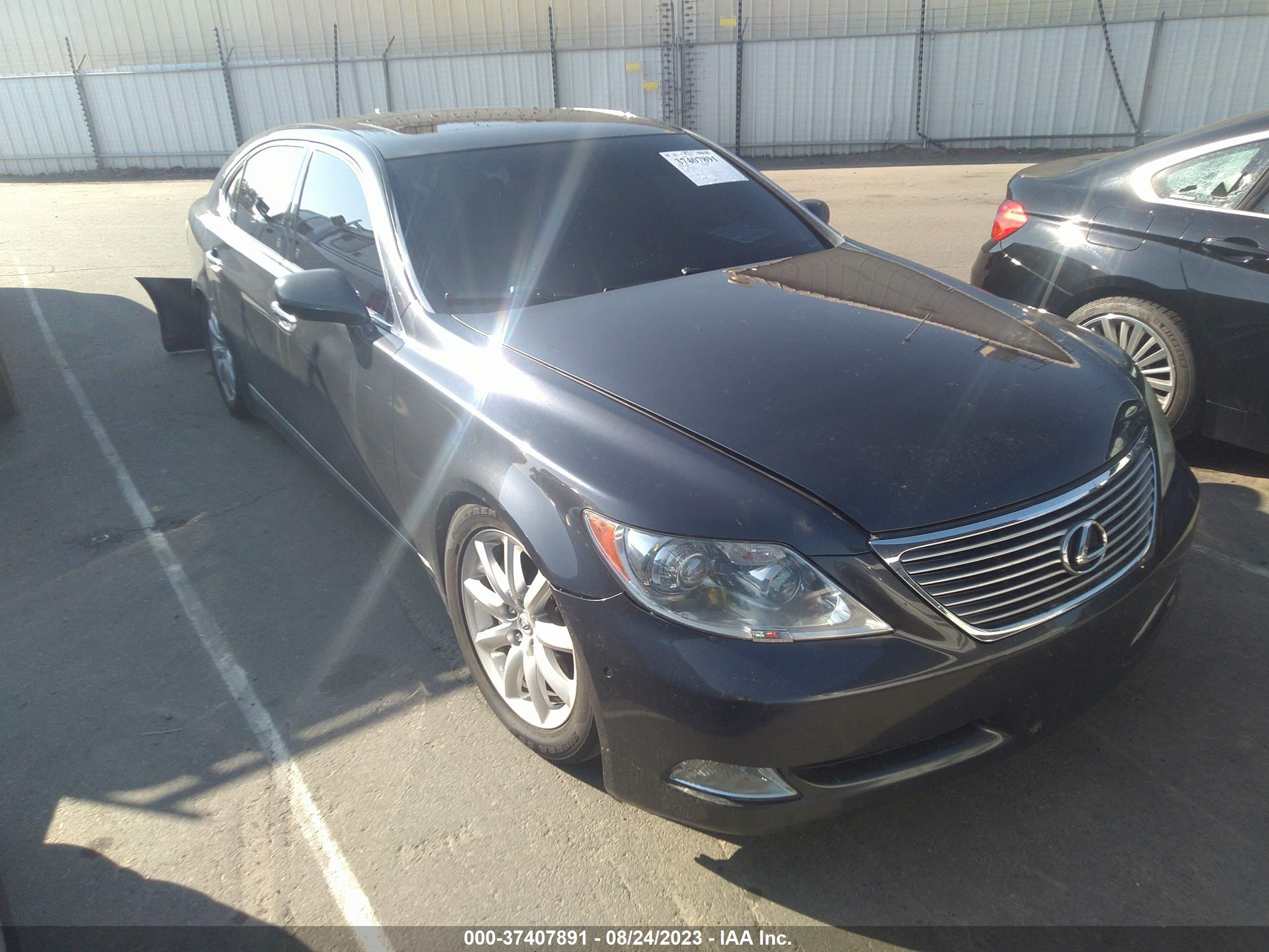 lexus ls 2007 jthgl46f975005668