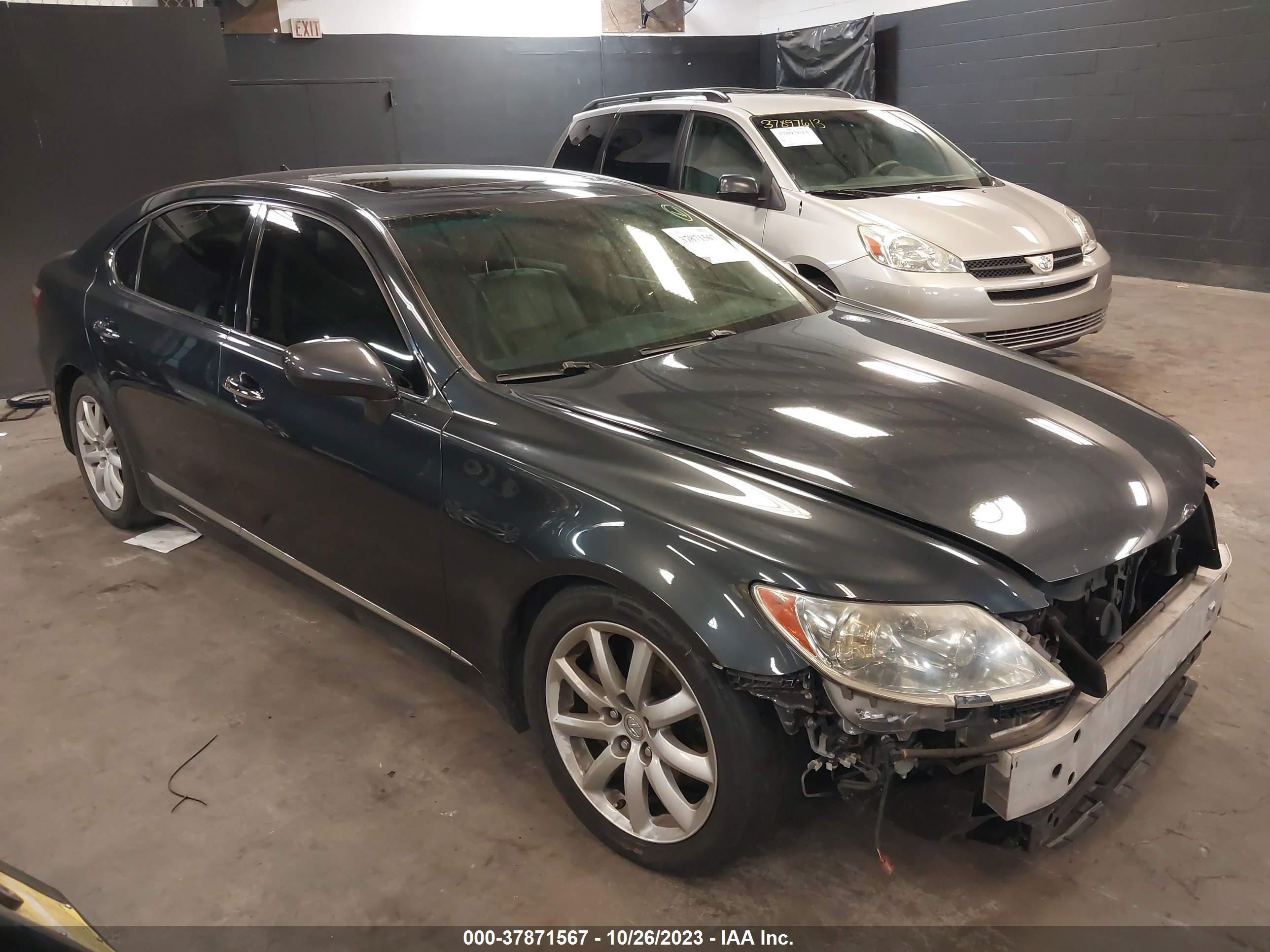 lexus ls 2007 jthgl46f975011468