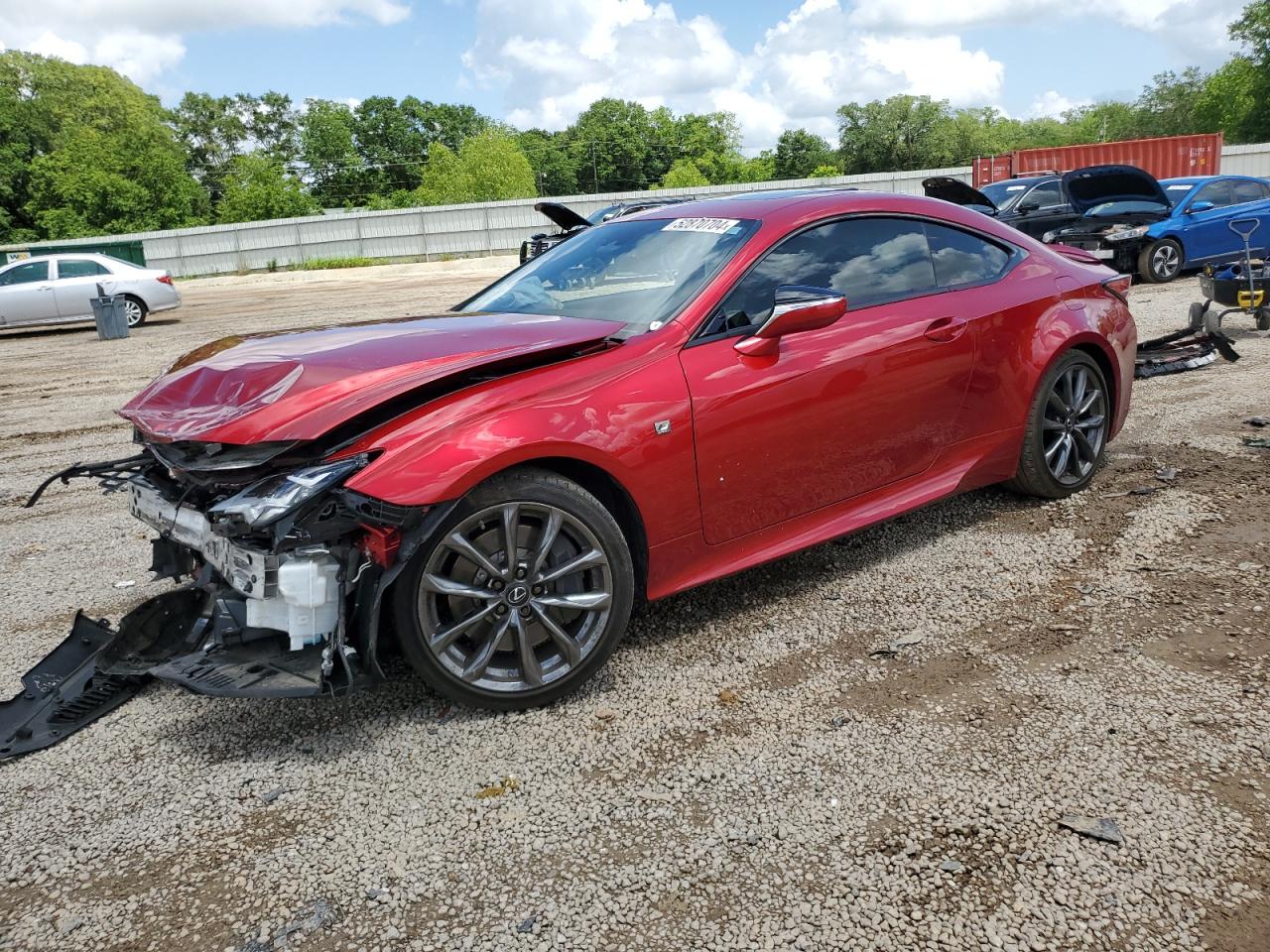 lexus rc350 2022 jthgz5bc0n5025322