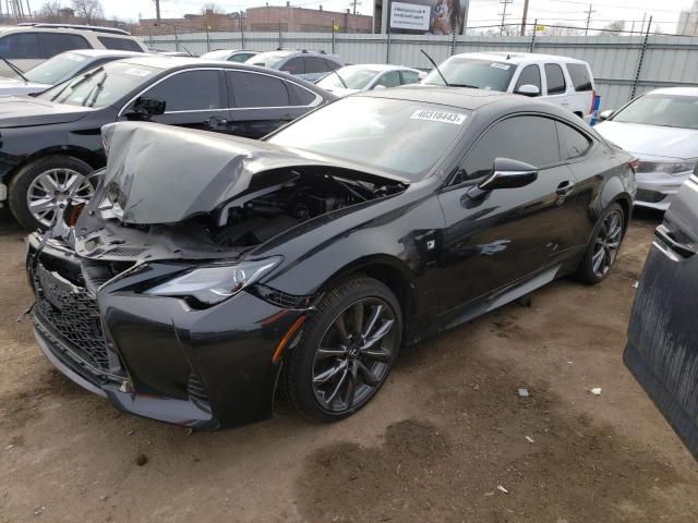 lexus rc 350 bas 2022 jthgz5dc6n5011633