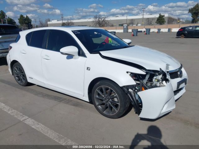 lexus ct 200h 2013 jthkd5bh6d2158462