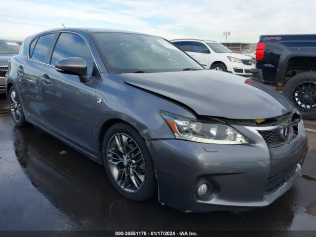 lexus ct 200h 2012 jthkd5bhxc2063160