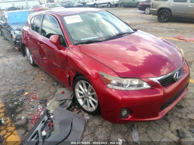 lexus ct 200h 2012 jthkd5bhxc2113135