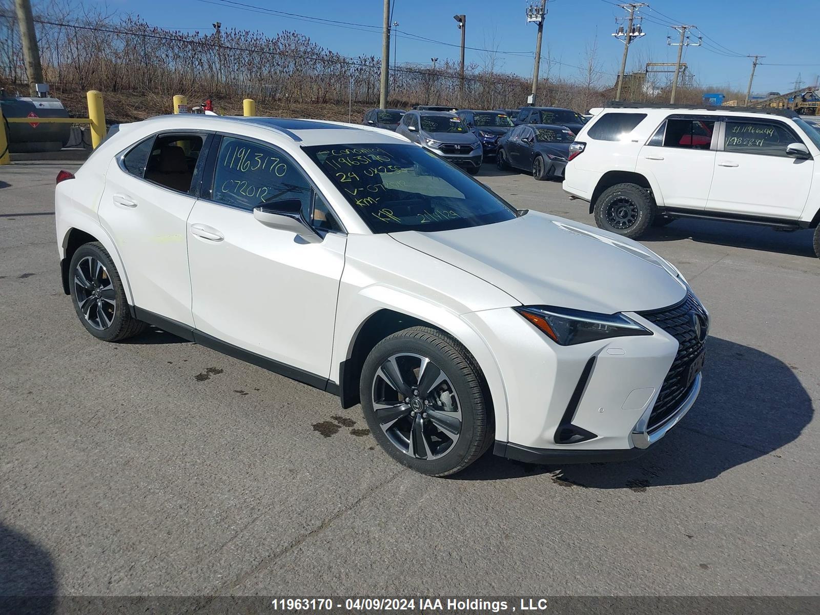 lexus ux 2024 jthl9jbh8r2072012