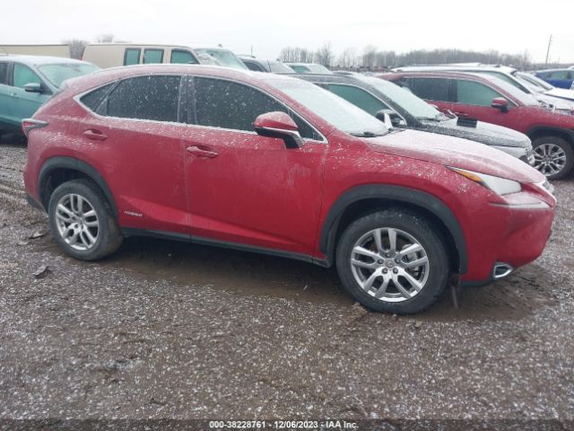 lexus nx 300h 2016 jtjbjrbz7g2043123