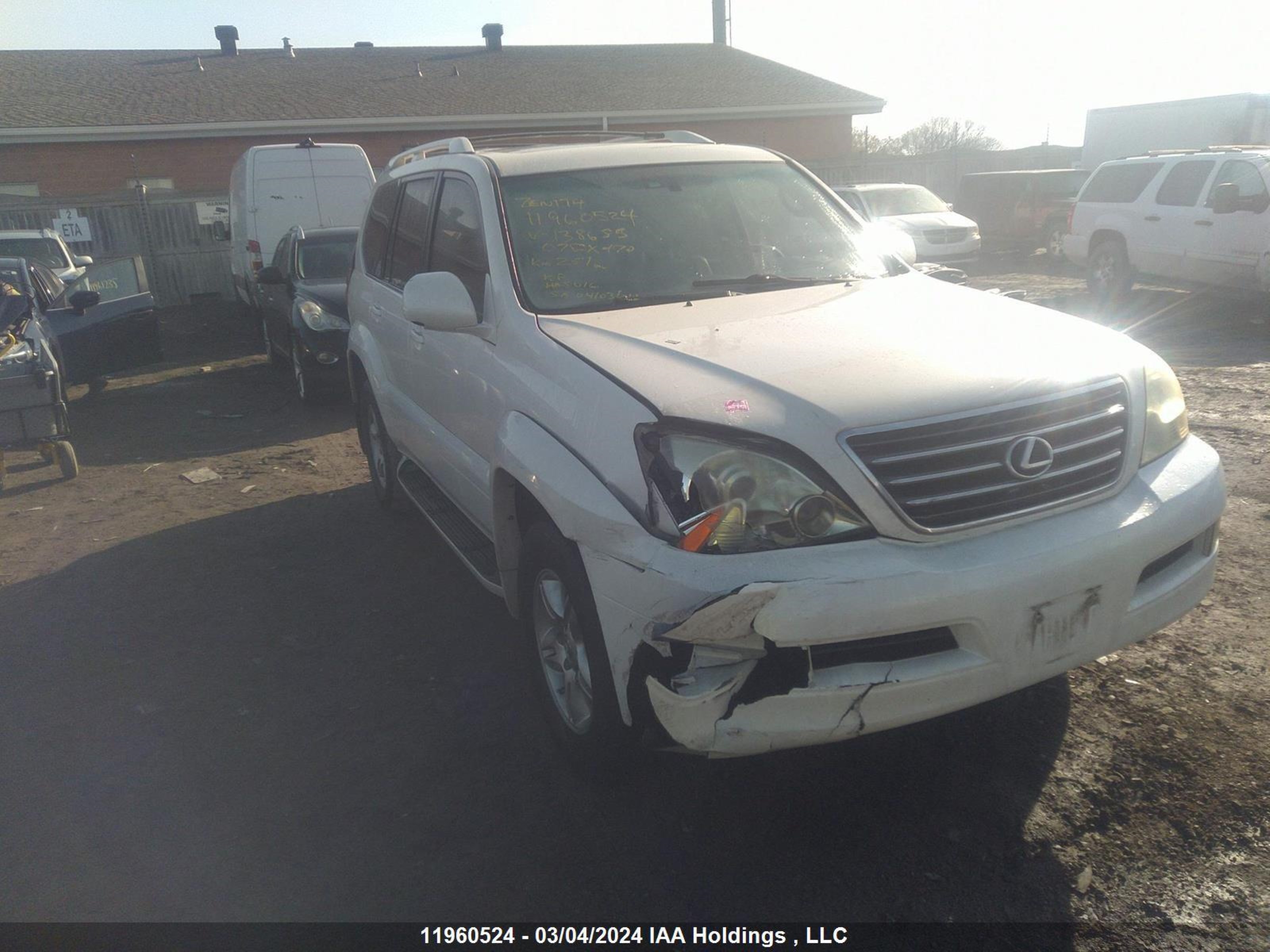 lexus gx 2007 jtjbt20x070138685